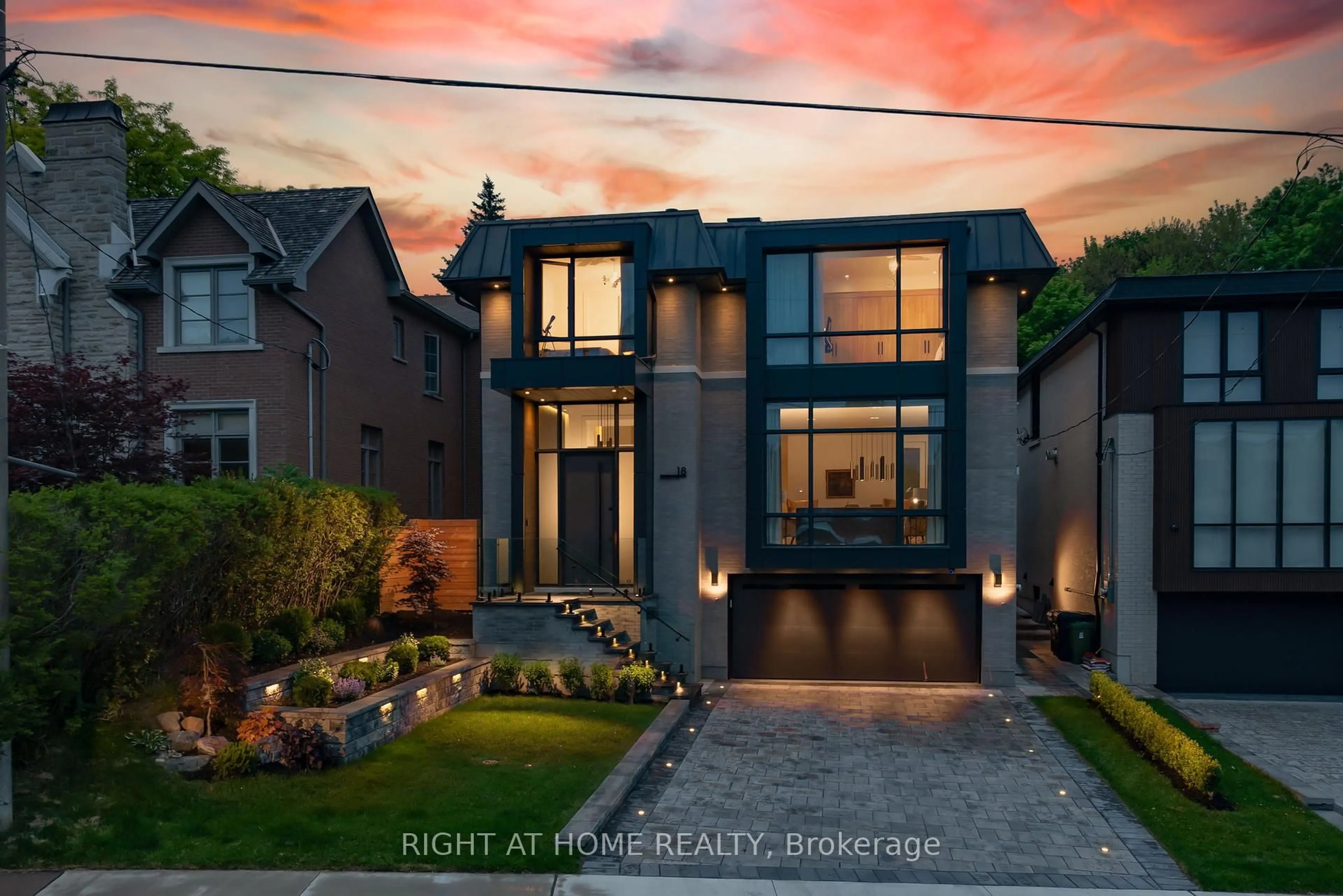 Home with brick exterior material, street for 18 Divadale Dr, Toronto Ontario M4G 2N9