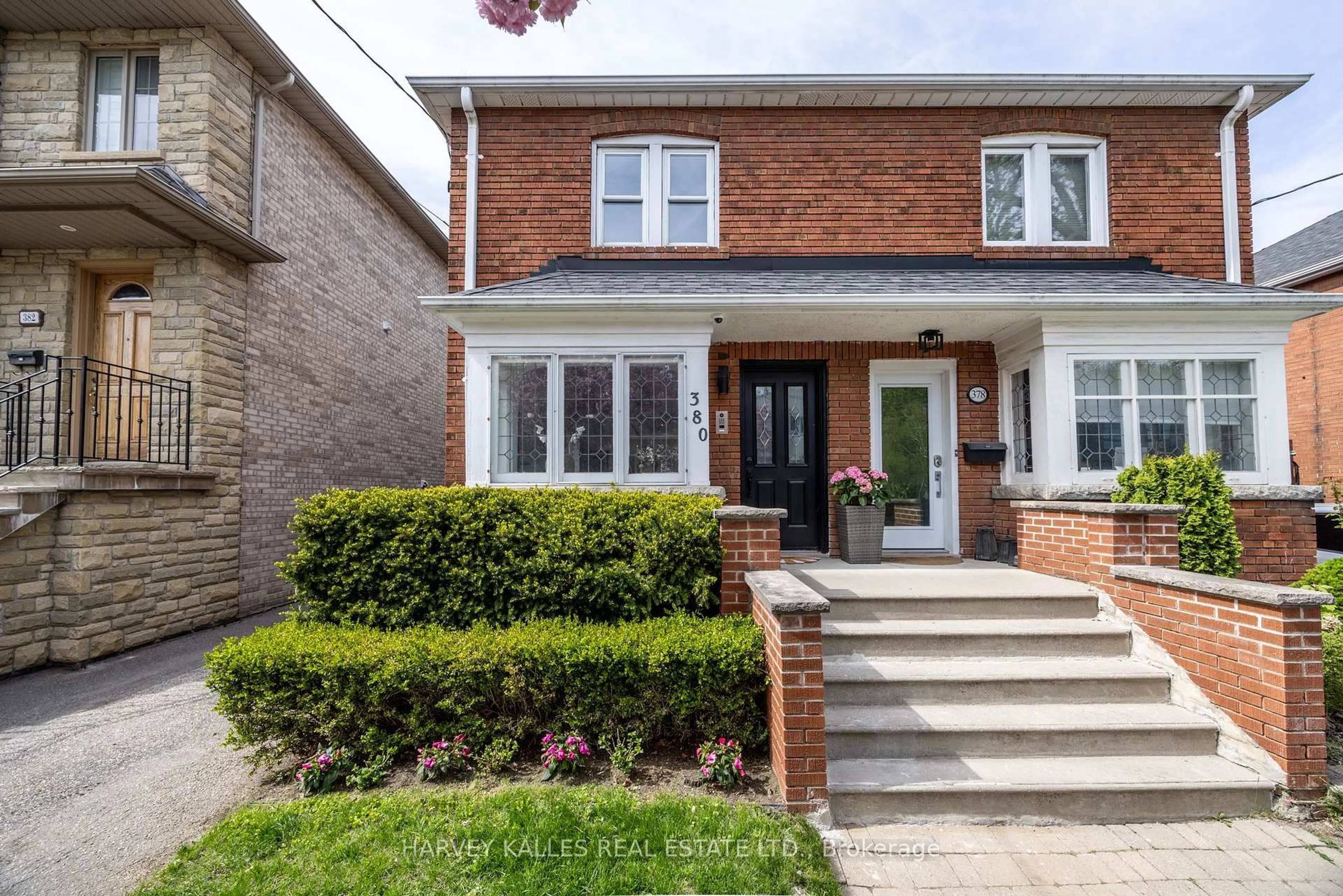 Home with brick exterior material, street for 380 Old Orchard Grve, Toronto Ontario M5M 2E9