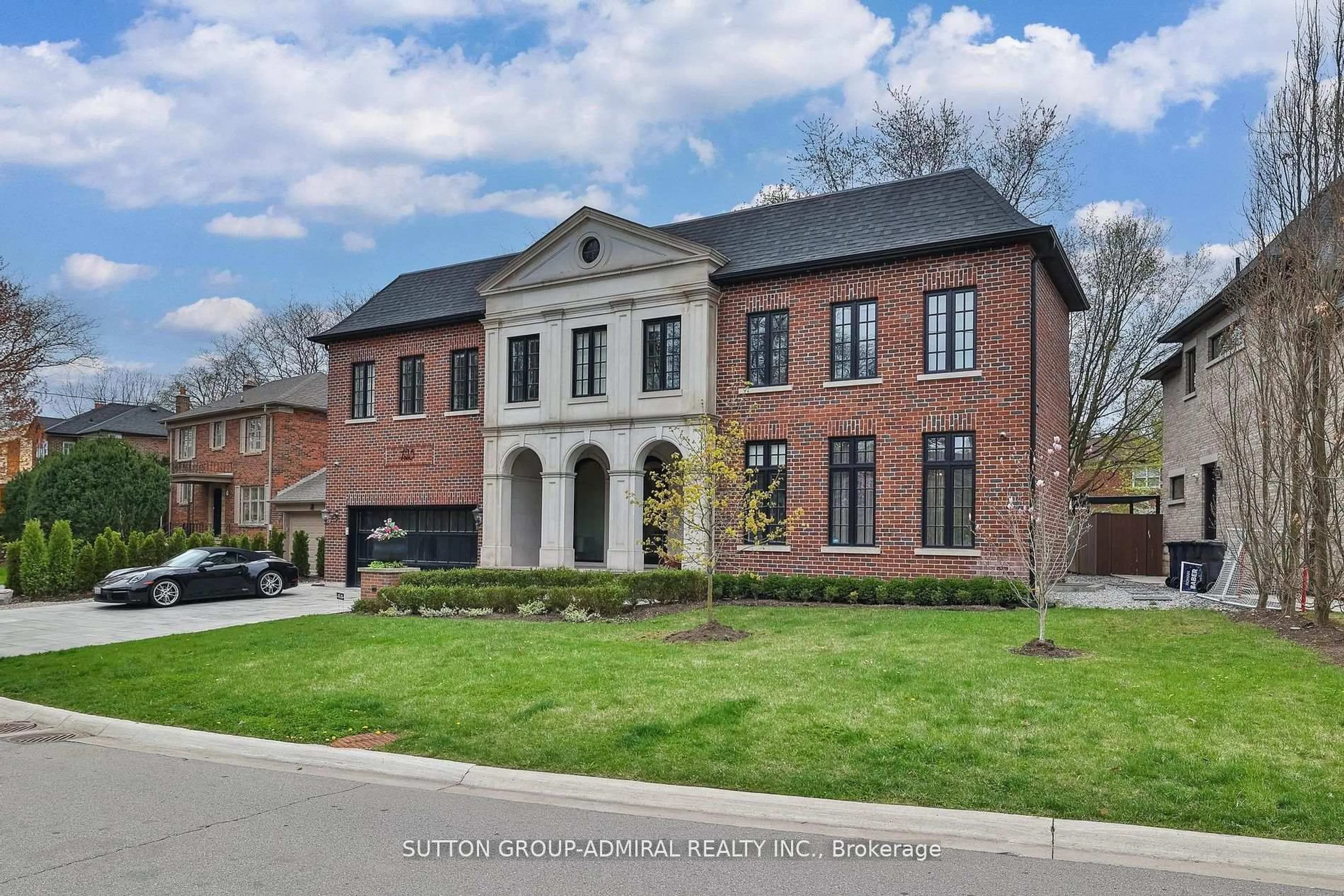 Home with brick exterior material, street for 125 Sandringham Dr, Toronto Ontario M3H 1E2