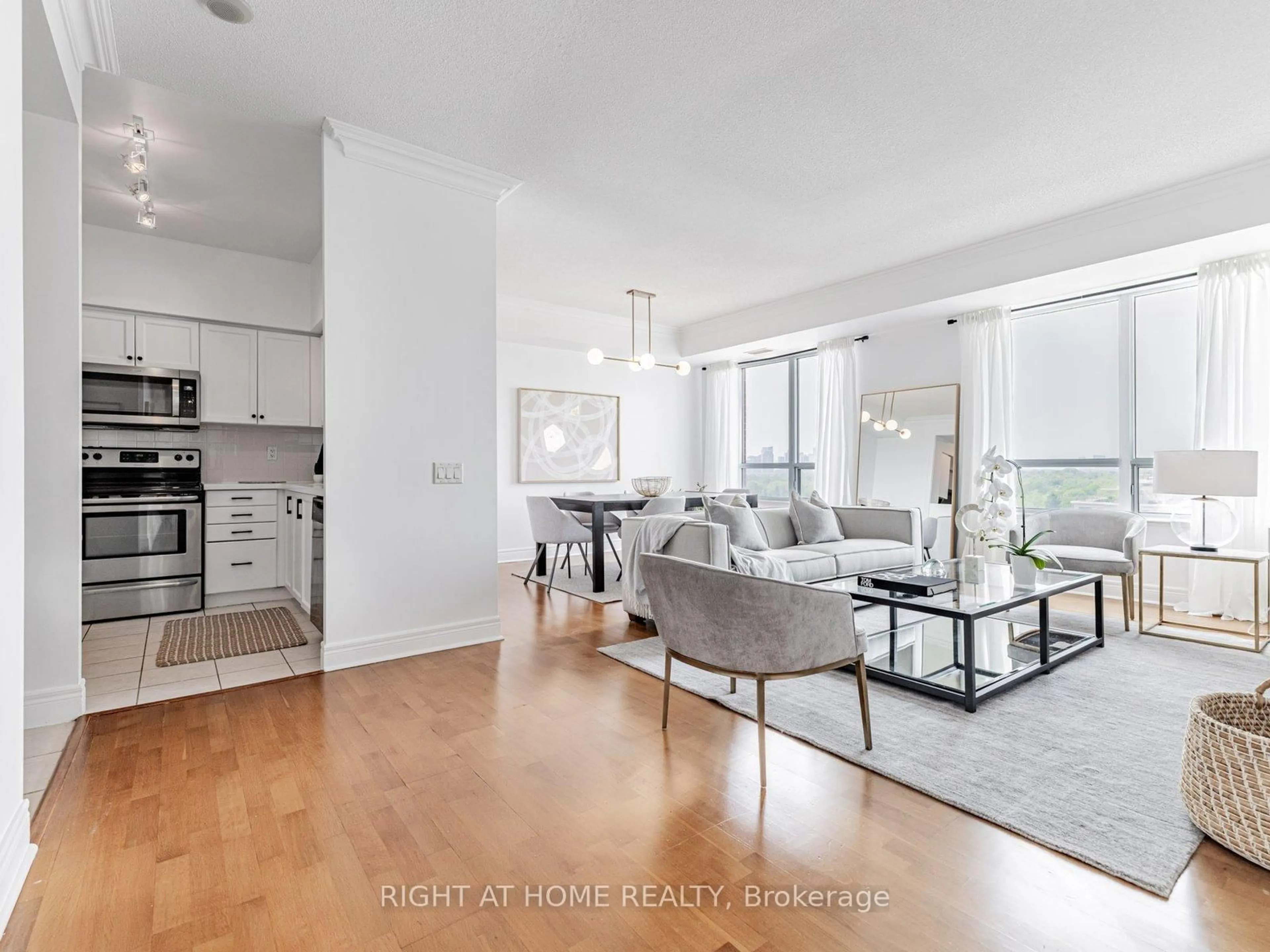 Living room with furniture, unknown for 1 Clairtrell Rd #RG1, Toronto Ontario M2N 7H6