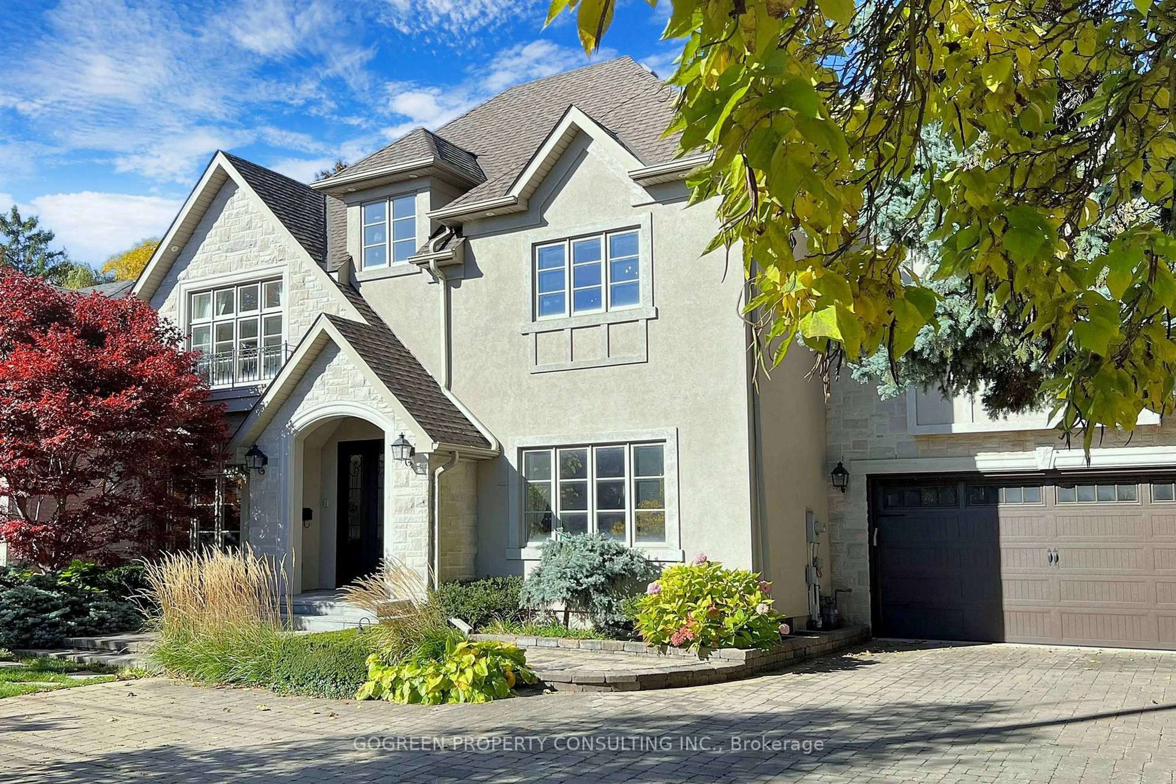 Home with brick exterior material, street for 54 Berkindale Dr, Toronto Ontario M2L 1Z8