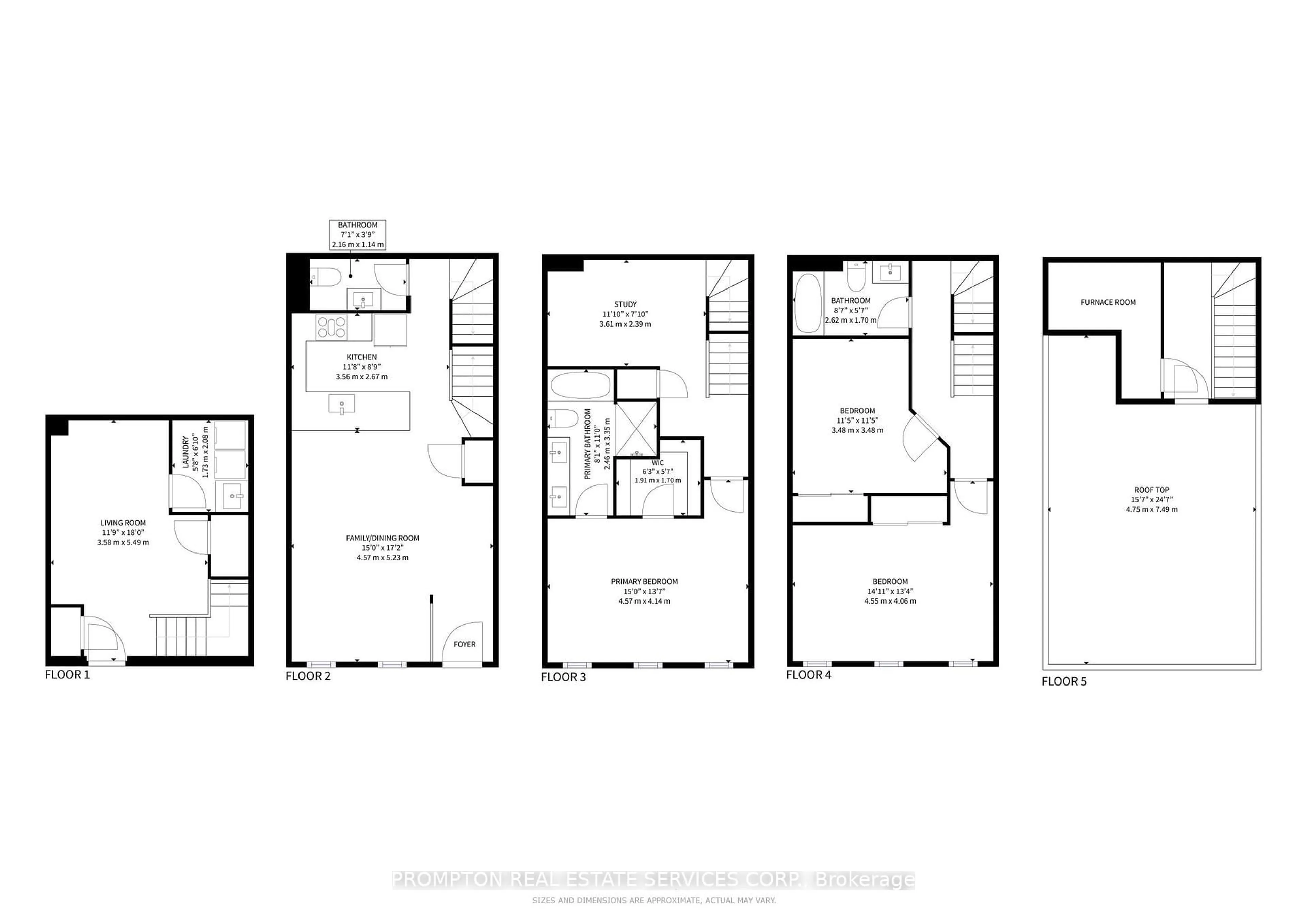 Floor plan for 30 Hargrave Lane #5, Toronto Ontario M4N 0A4