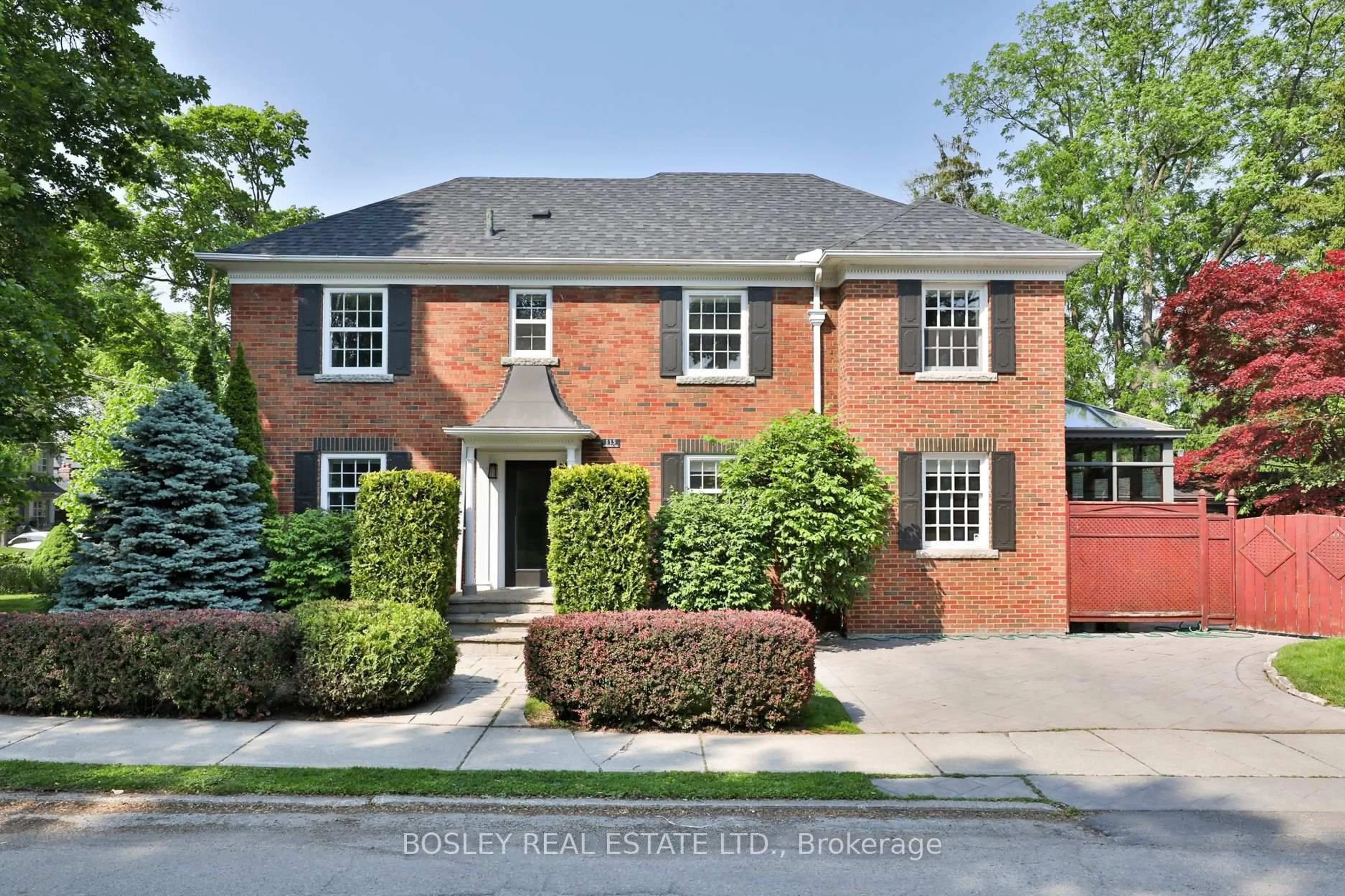 Home with brick exterior material, street for 115 Airdrie Rd, Toronto Ontario M4G 1M6