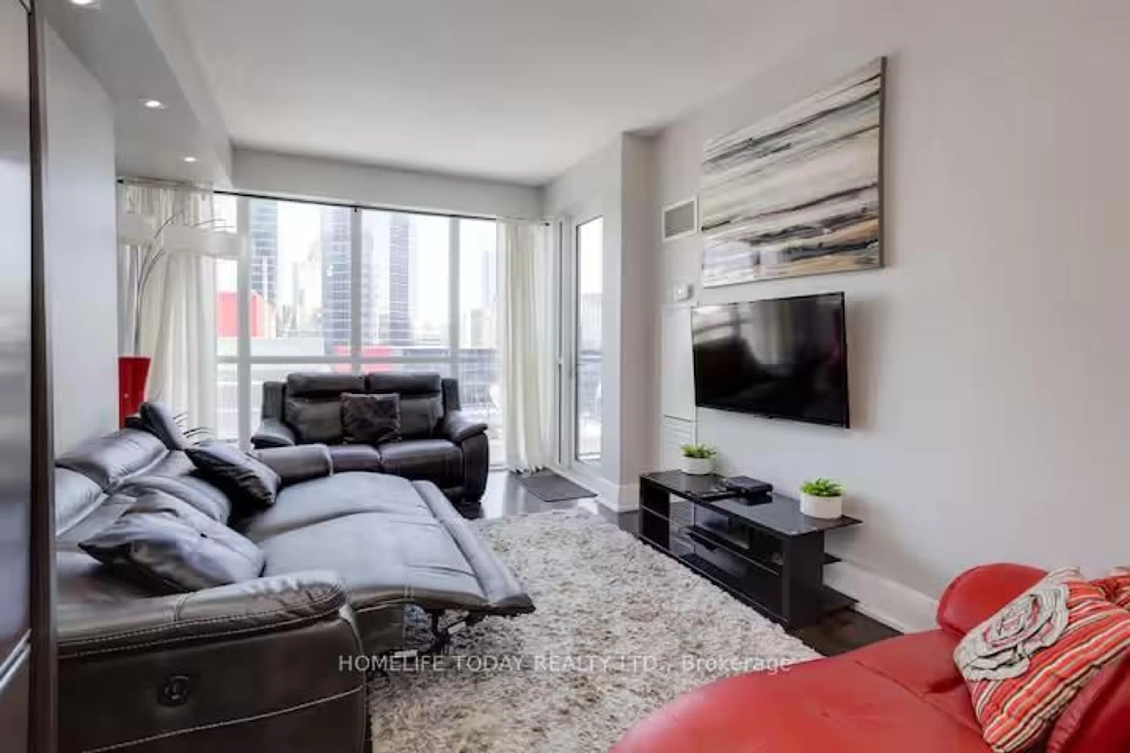 Living room with furniture, unknown for 300 Front St #2106, Toronto Ontario M5V 0E9