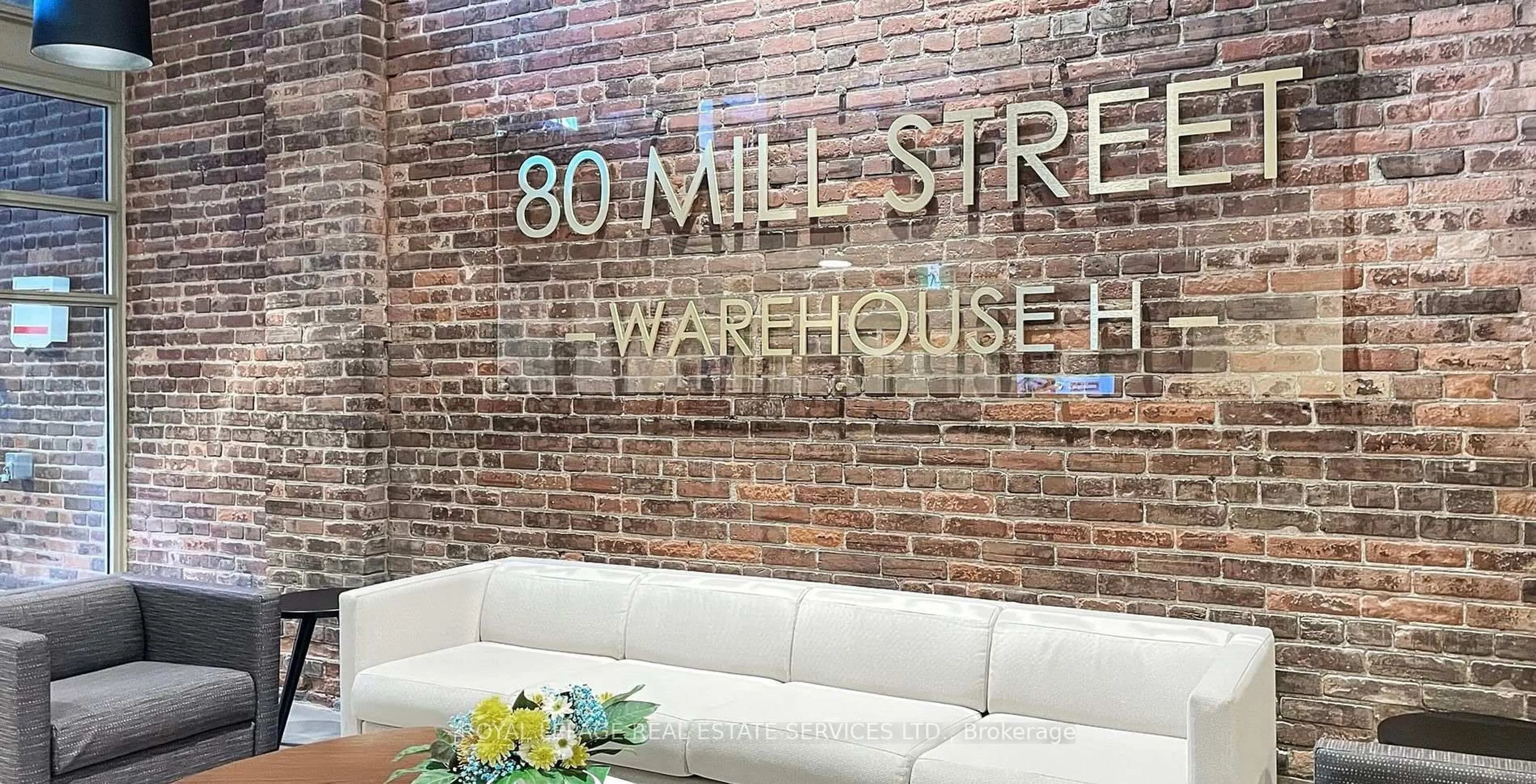 Lobby for 80 Mill St #406, Toronto Ontario M5A 4T3