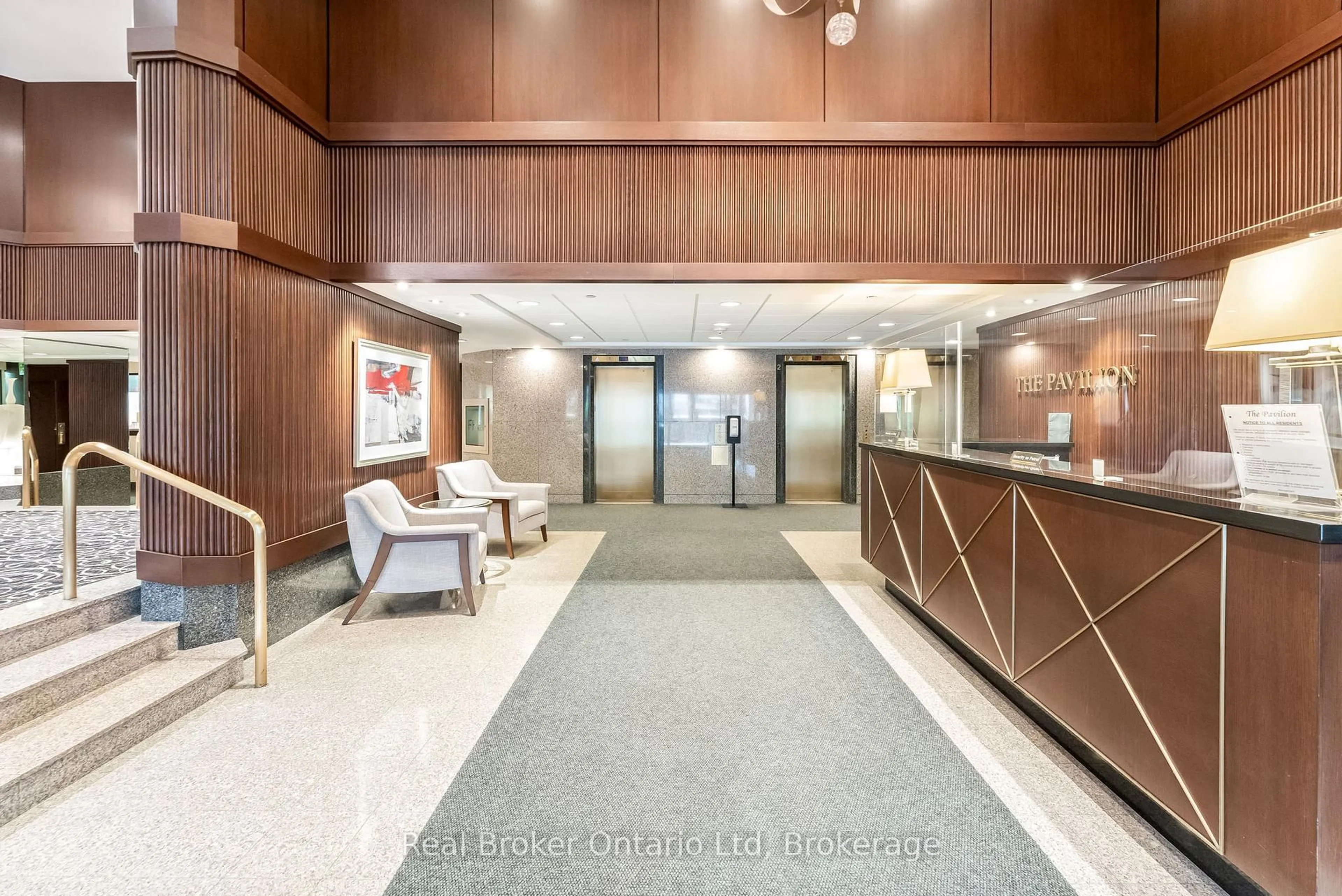 Lobby for 10 Kenneth Ave #1109, Toronto Ontario M2N 6K6