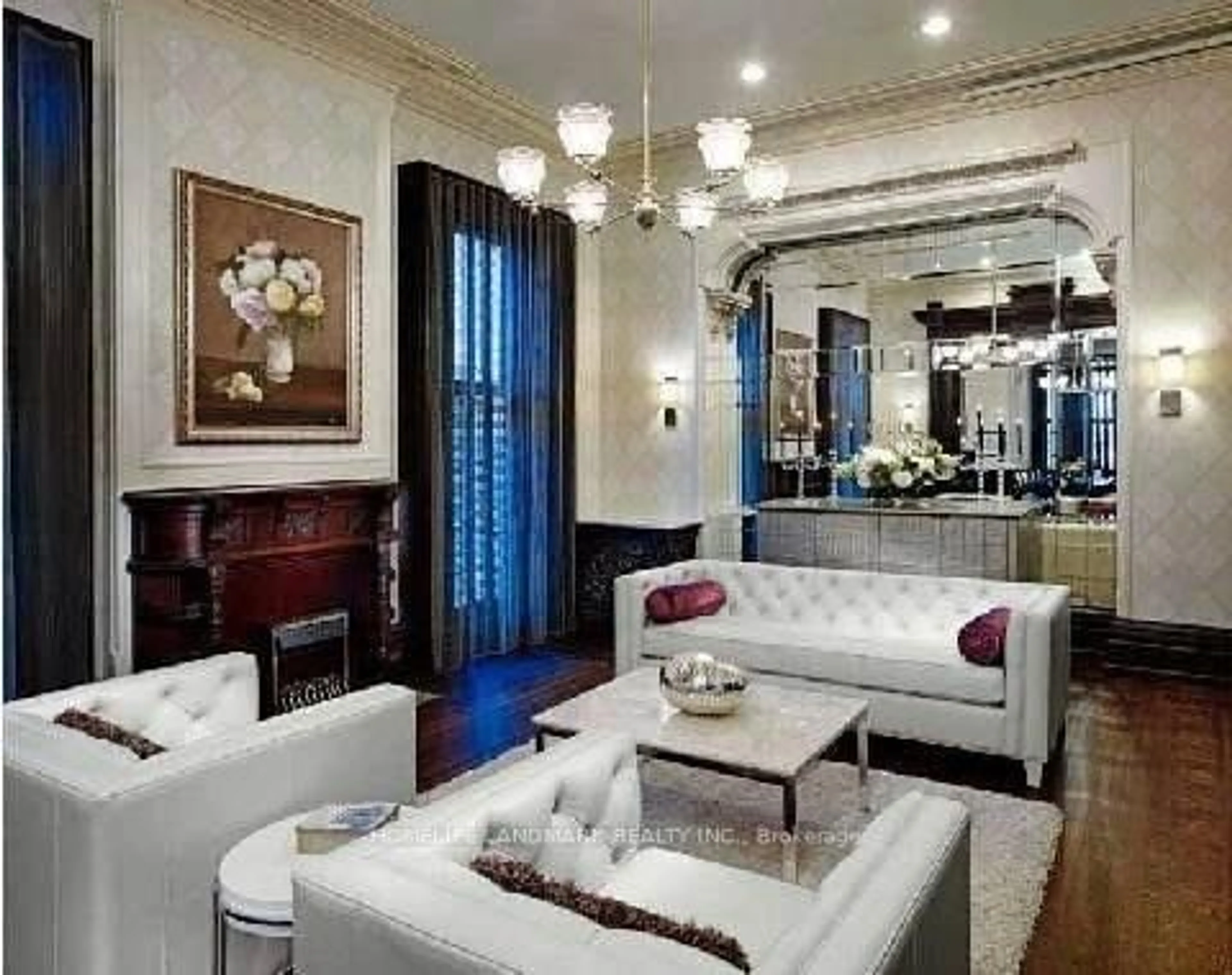 Living room with furniture, unknown for 28 Linden St #1501, Toronto Ontario M4Y 0A4