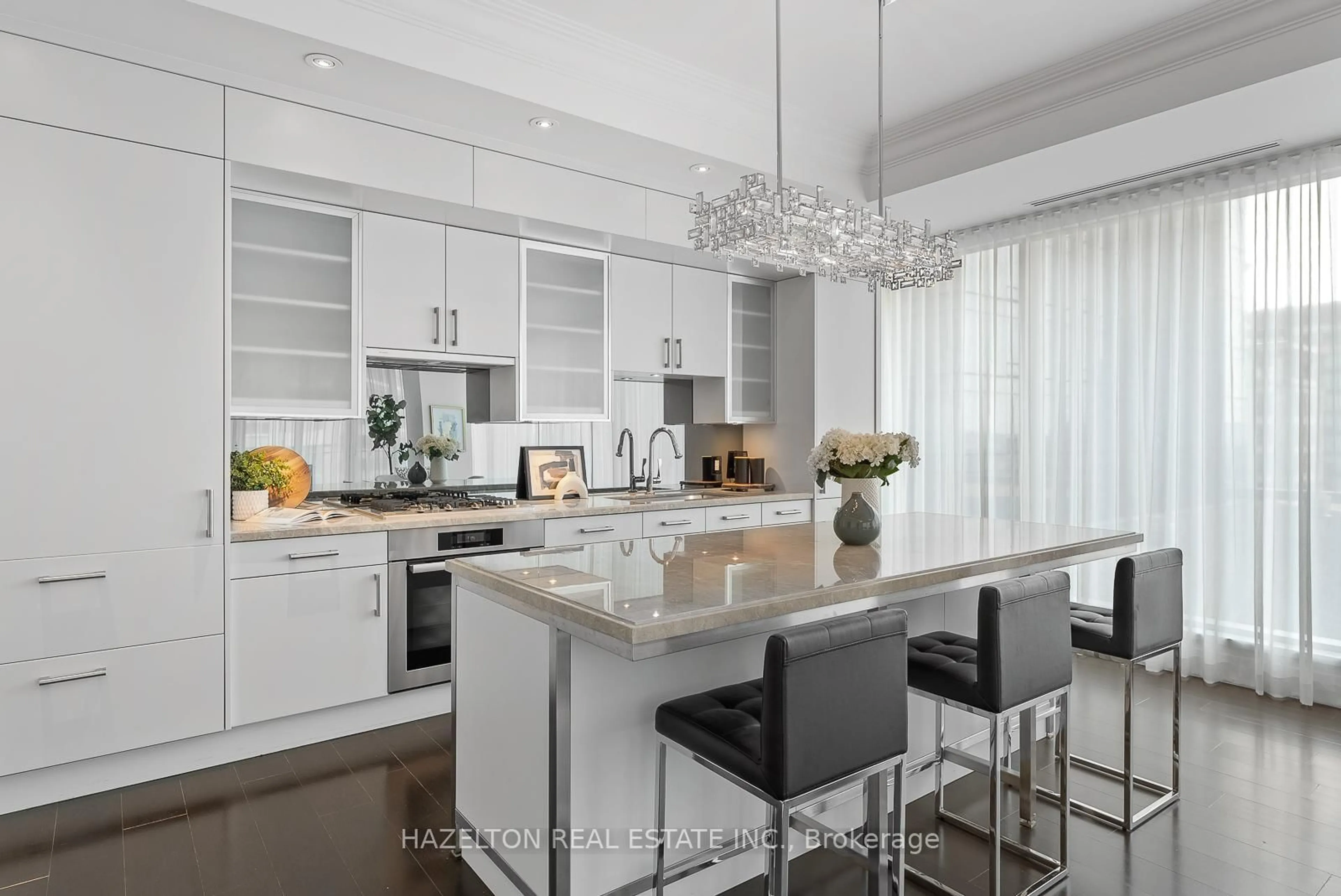 Contemporary kitchen, unknown for 55 Scollard St #1201, Toronto Ontario M5R 0A1