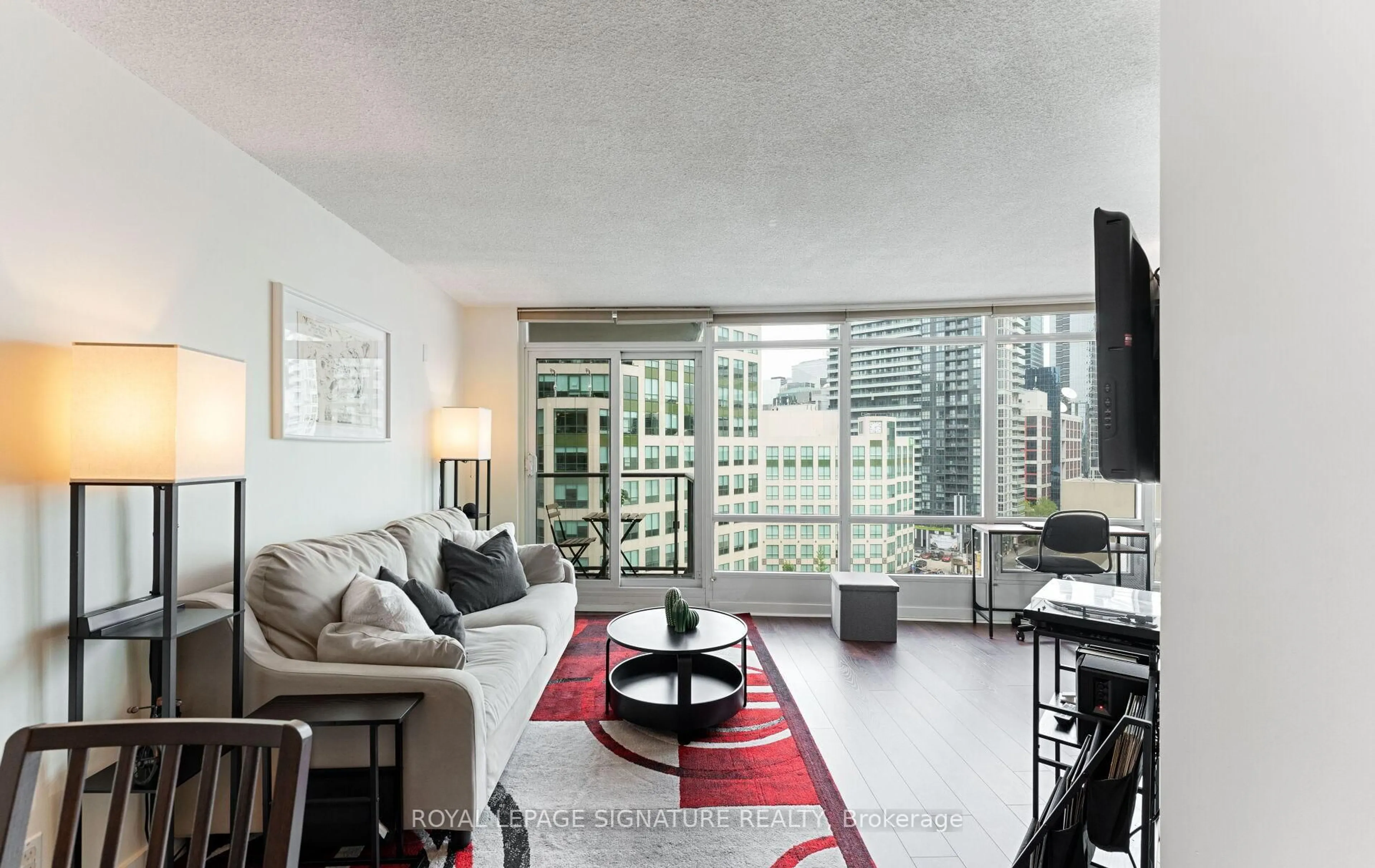 Living room with furniture, unknown for 361 Front St #1201, Toronto Ontario M5V 3R5