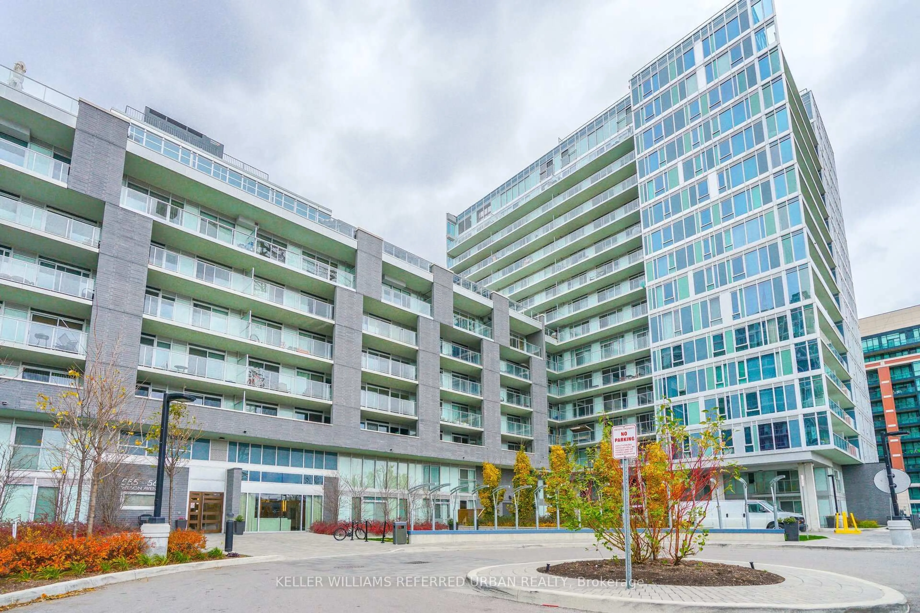 Patio, building for 565 Wilson Ave #410W, Toronto Ontario M3H 0C6