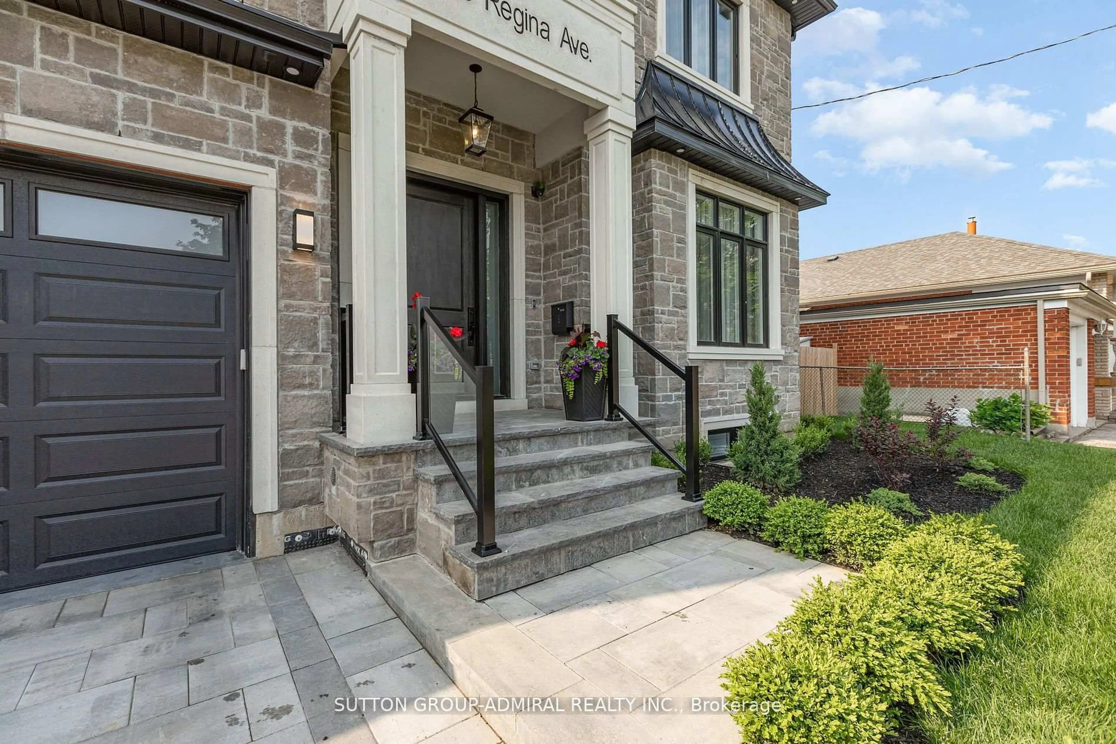 Home with brick exterior material, street for 125 Regina Ave, Toronto Ontario M6A 1R8