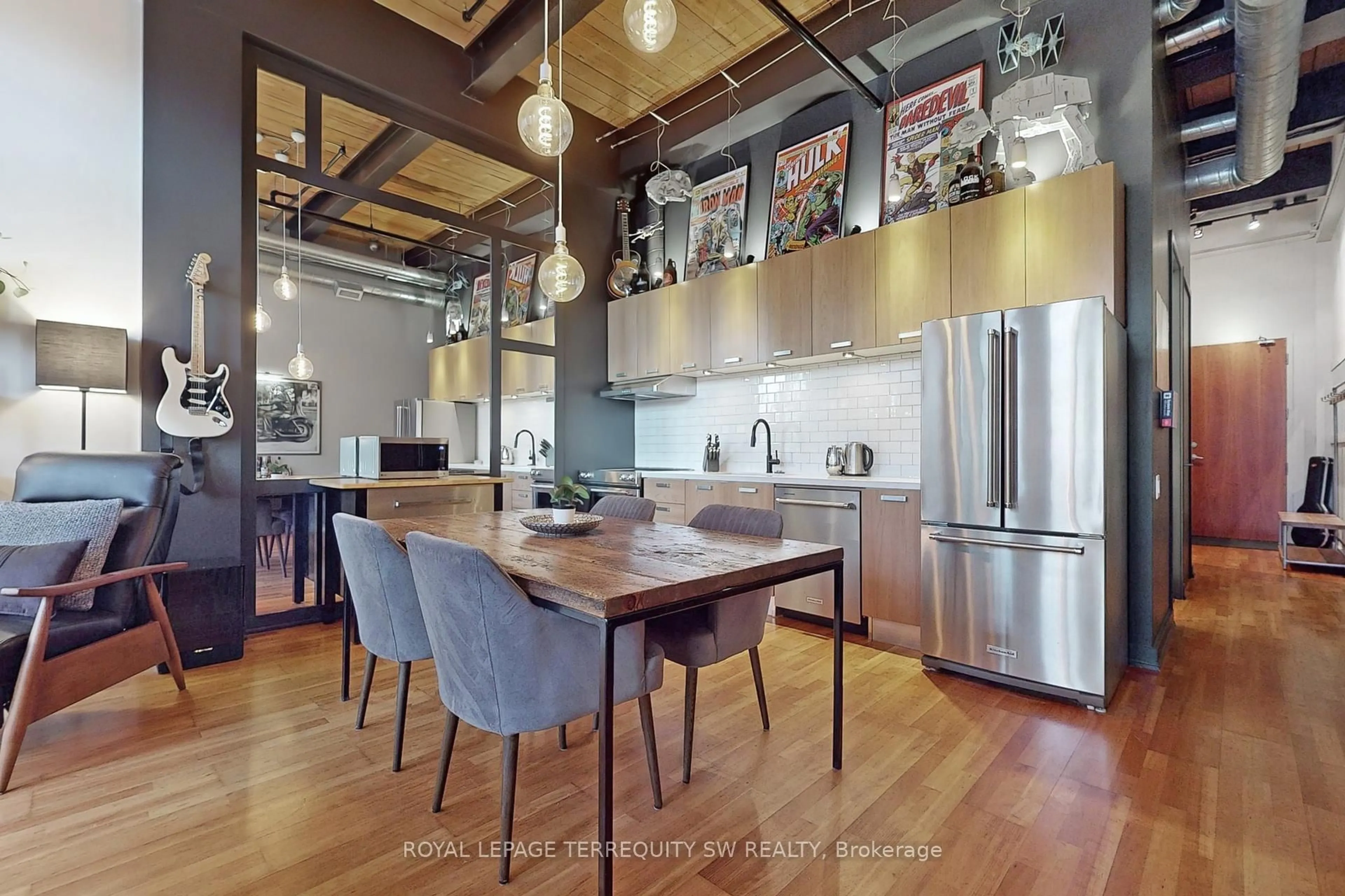 Open concept kitchen, unknown for 43 Hanna Ave #125, Toronto Ontario M6K 1X1