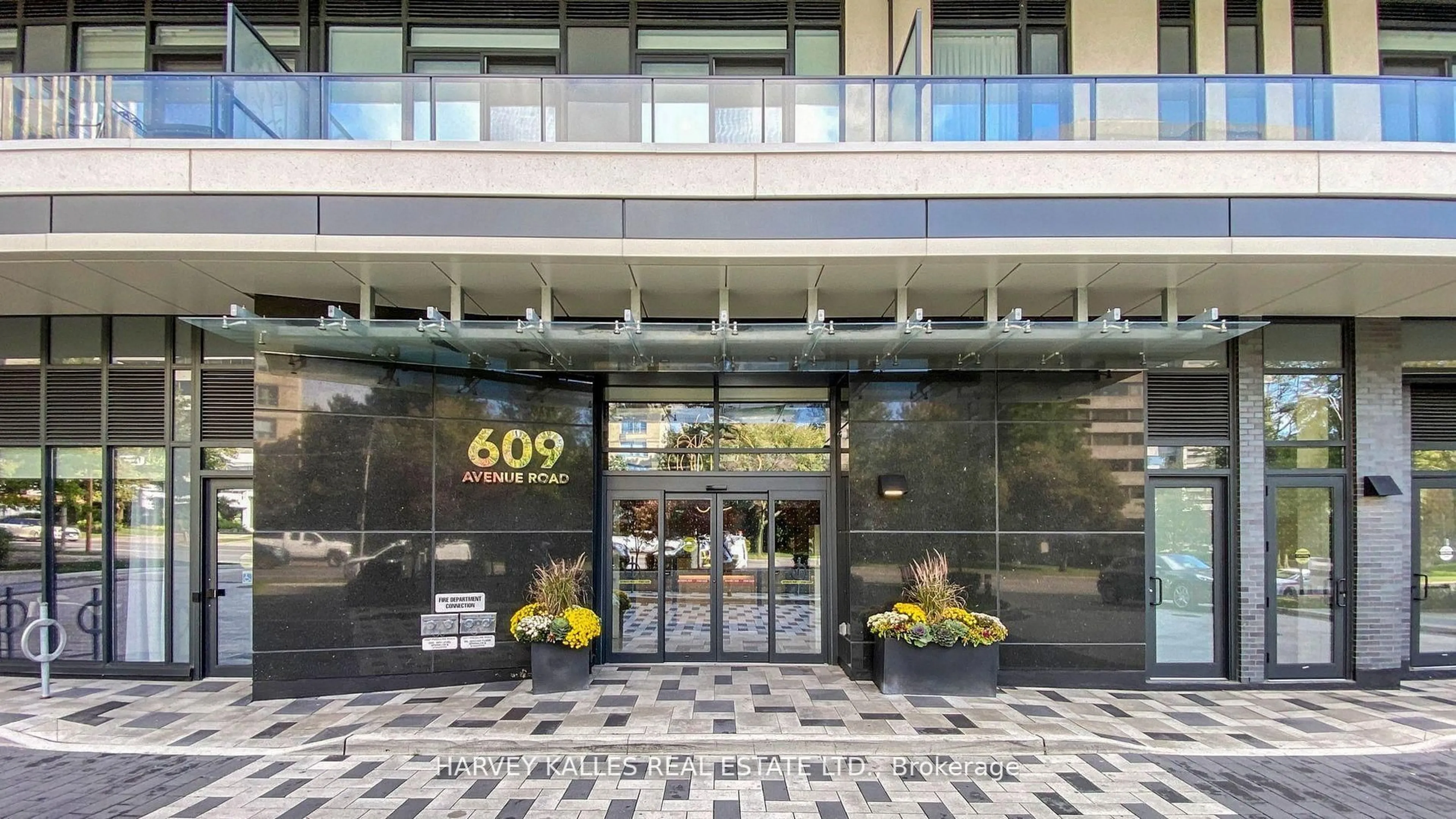 Lobby for 609 Avenue Rd #1604, Toronto Ontario M4V 2K3