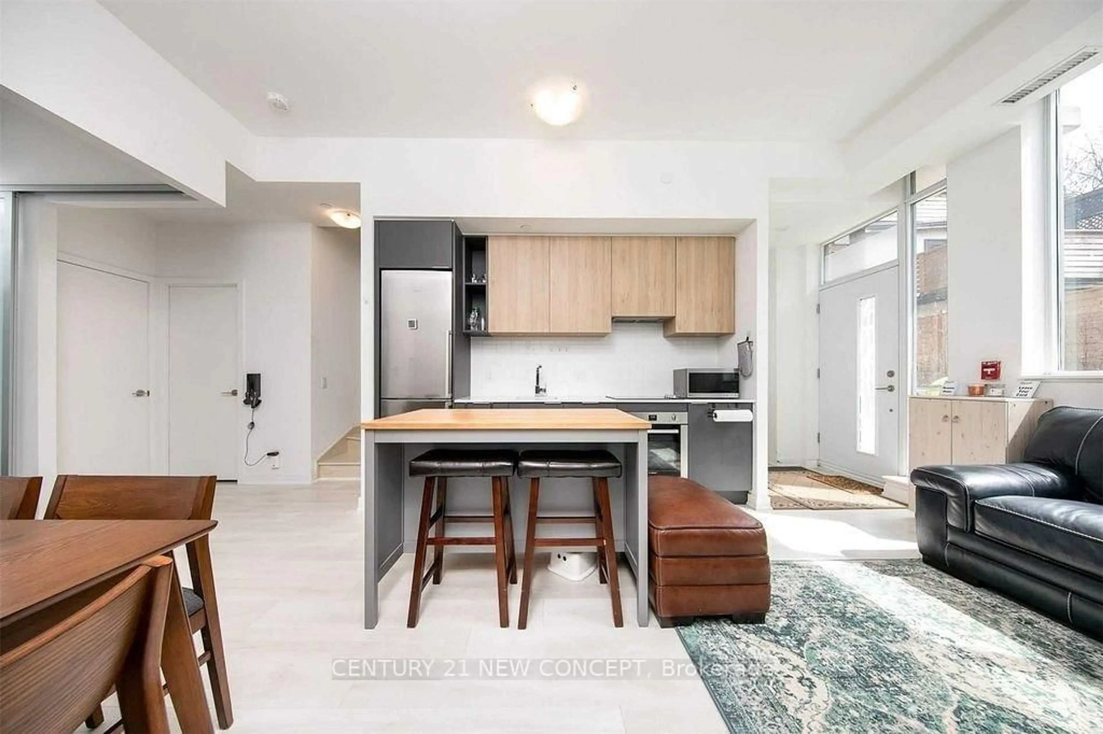Open concept kitchen, unknown for 120 Parliament St #TH101, Toronto Ontario M5A 0N6