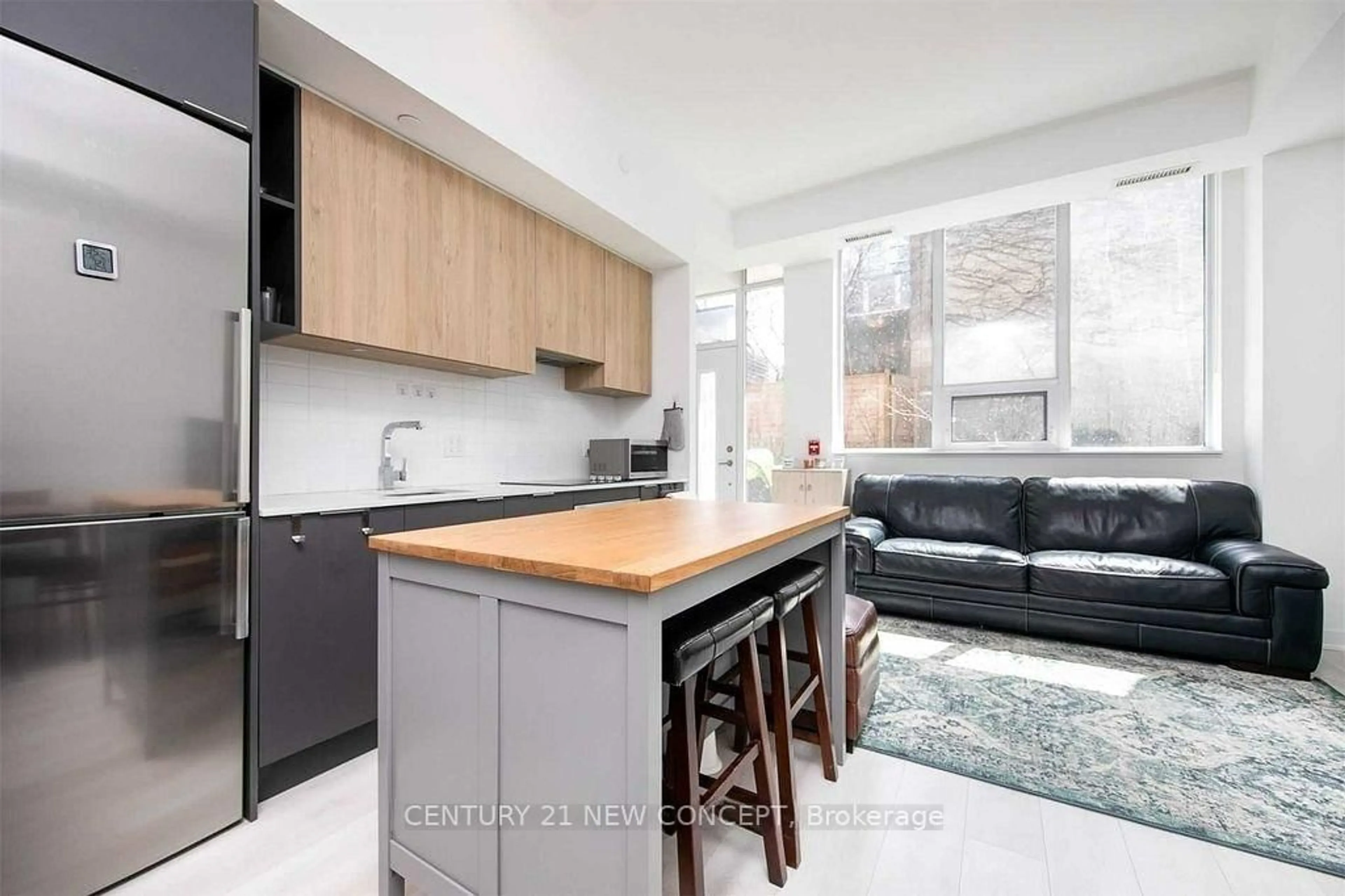 Open concept kitchen, unknown for 120 Parliament St #TH101, Toronto Ontario M5A 0N6
