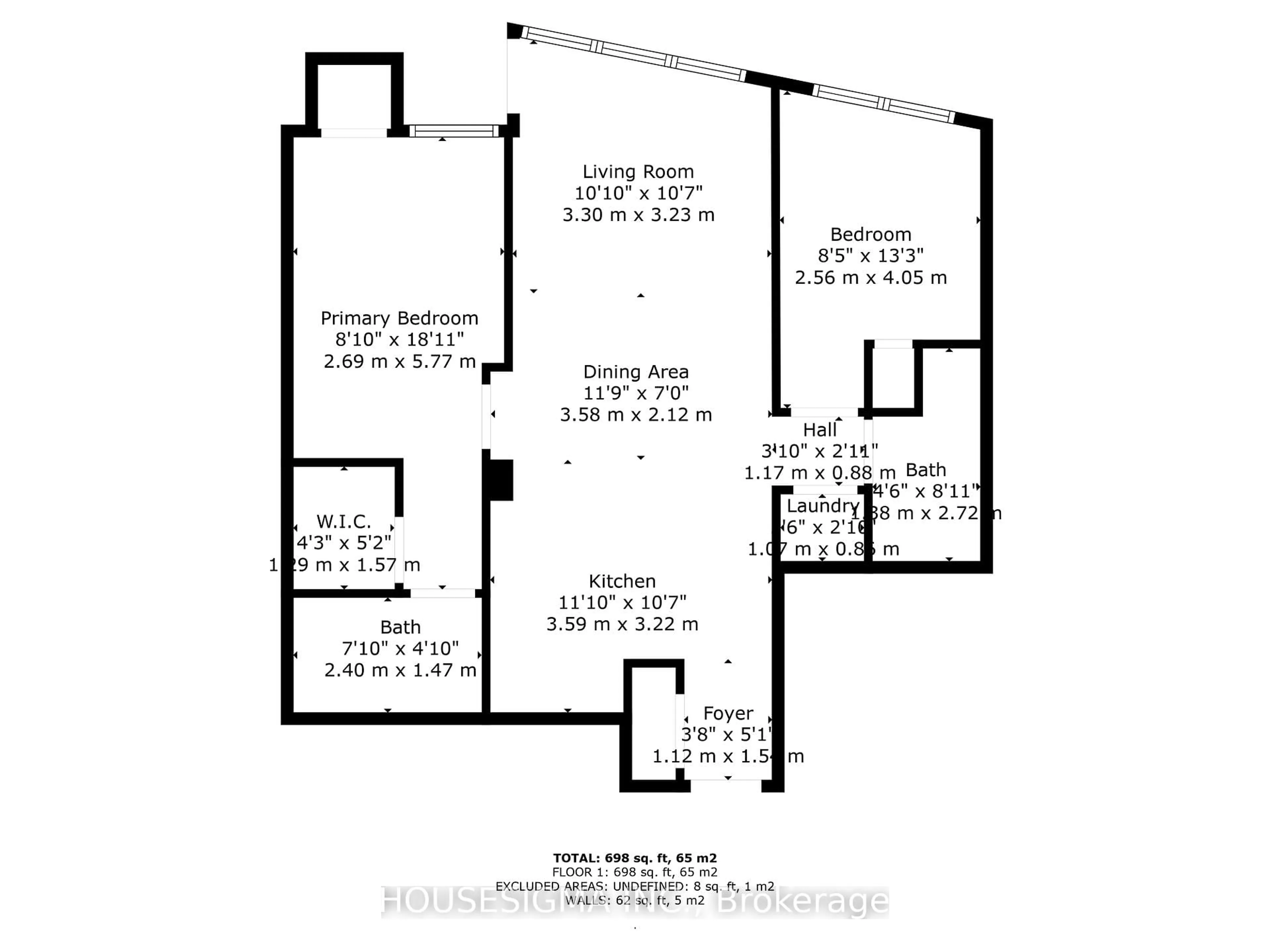 Floor plan for 28 Harrison Garden Blvd #901, Toronto Ontario M2N 7B5