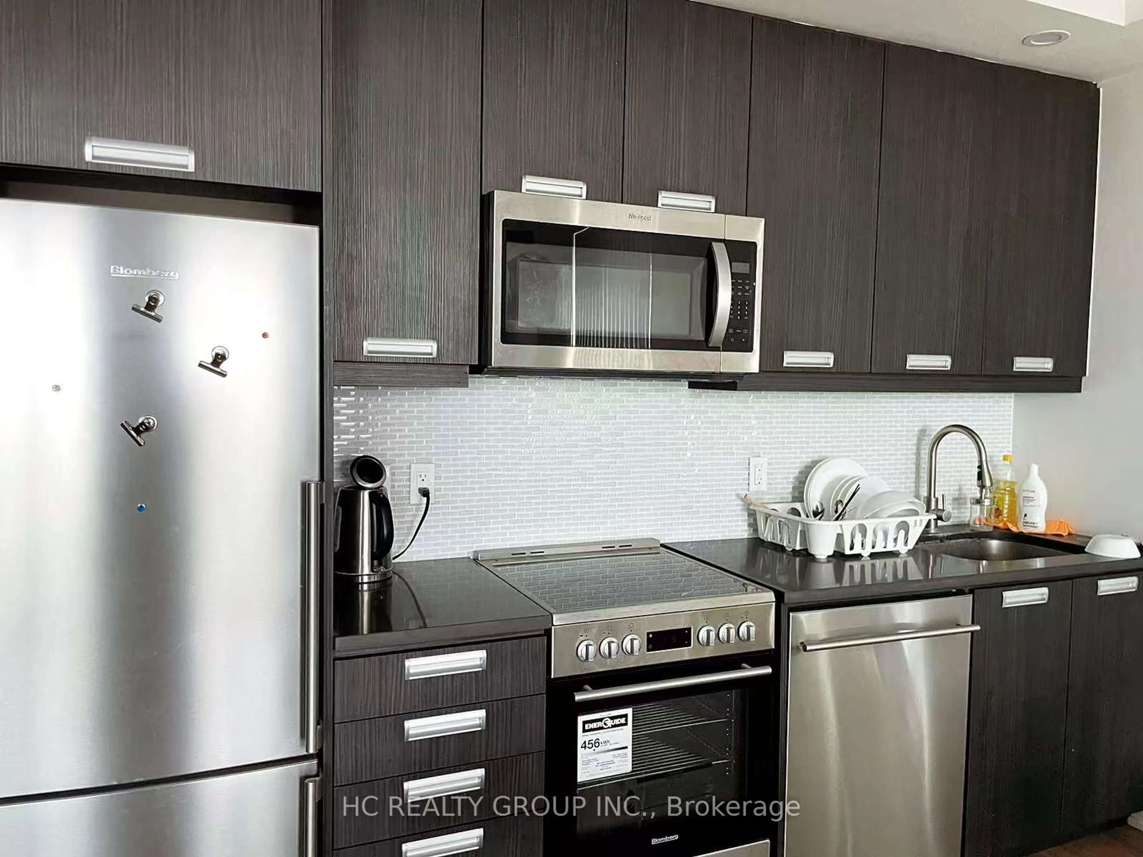 Standard kitchen, unknown for 99 John St #3007, Toronto Ontario M5V 0S6