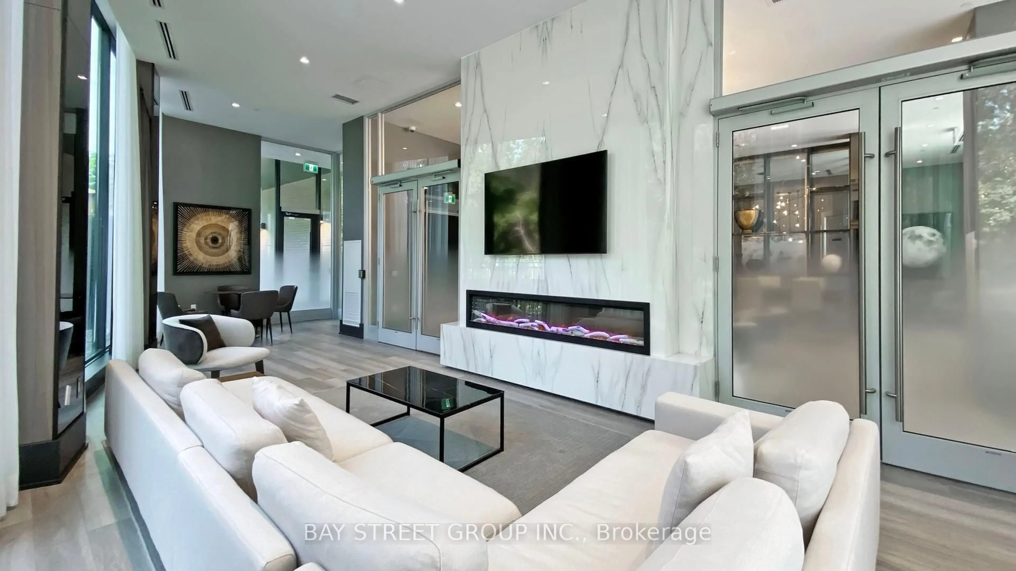 Home theater for 250 Lawrence Ave #320, Toronto Ontario M5M 1B2