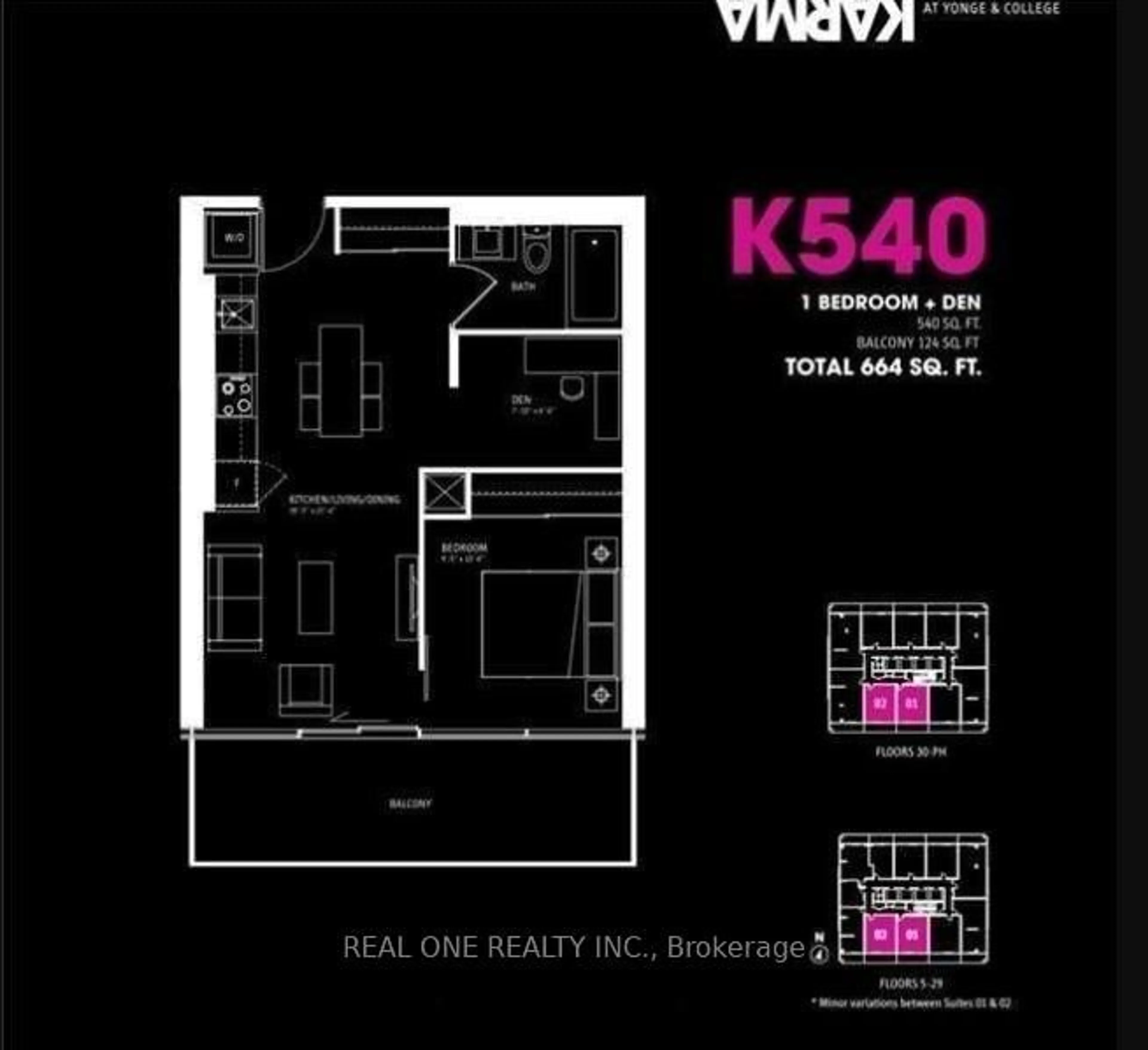 Floor plan for 15 Grenville St #1211, Toronto Ontario M4Y 0B9
