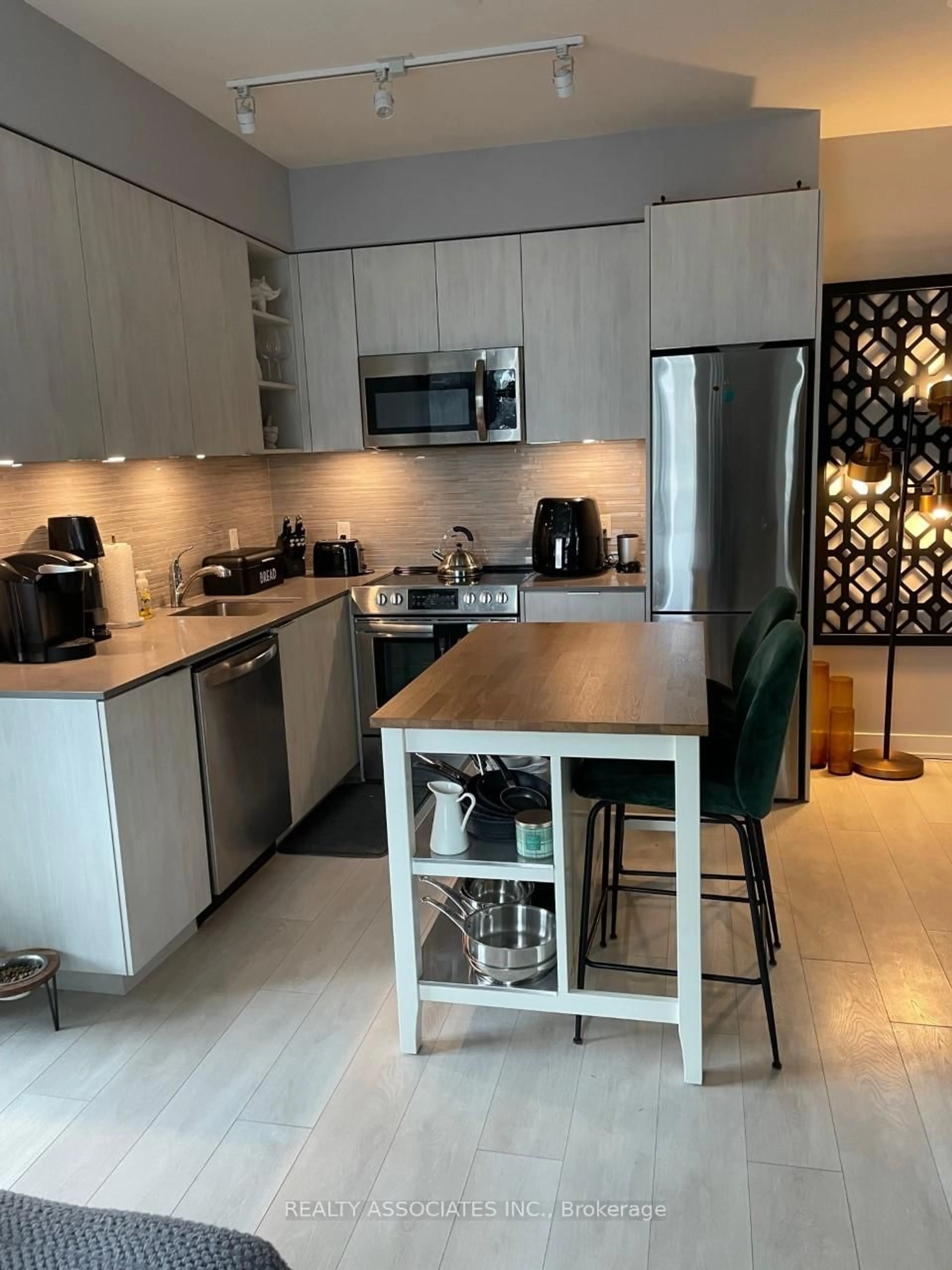Open concept kitchen, unknown for 30 Ordnance St #409, Toronto Ontario M6K 0C8