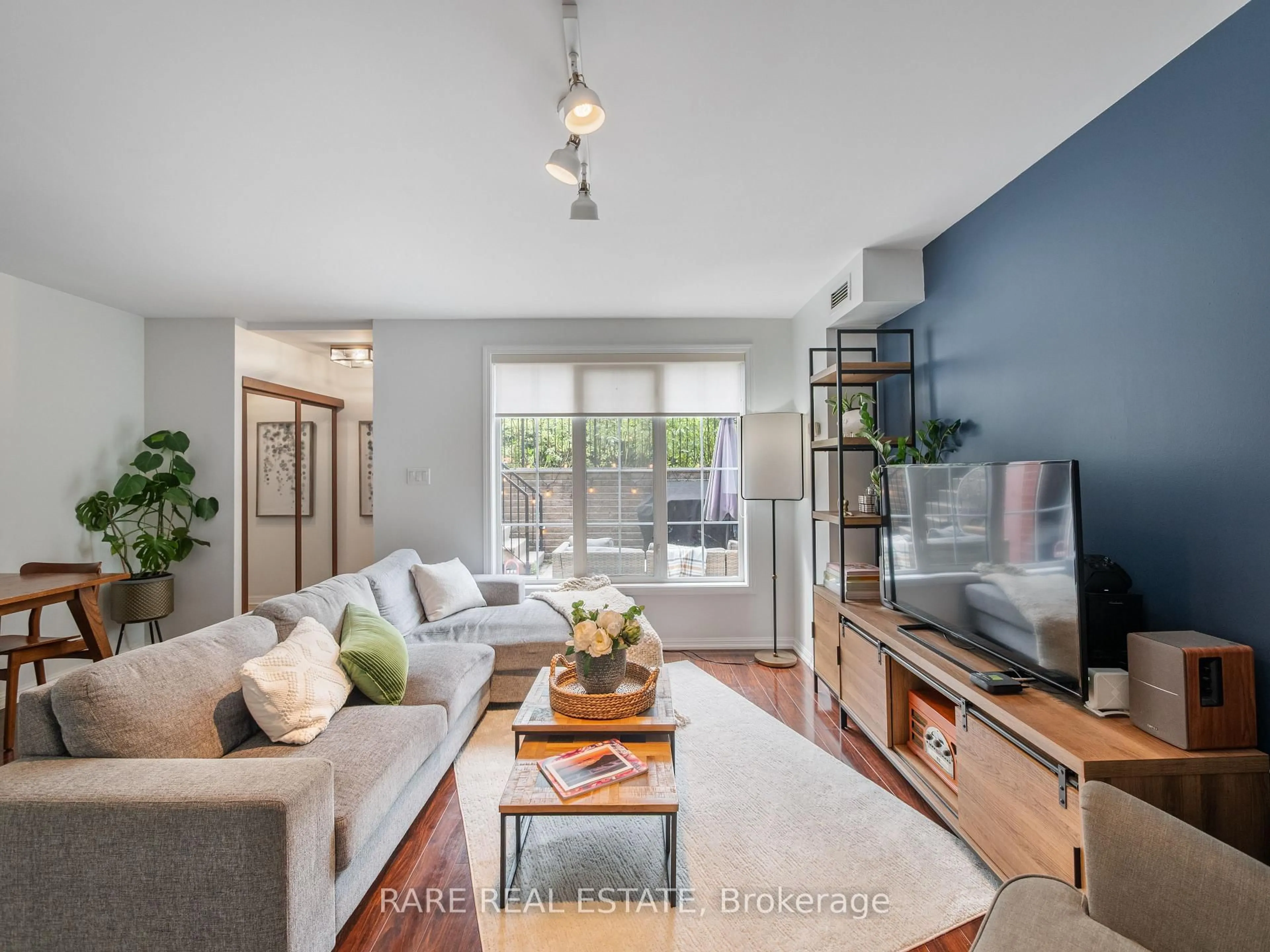 Living room with furniture, unknown for 60 Douro St #106, Toronto Ontario M6K 3N4