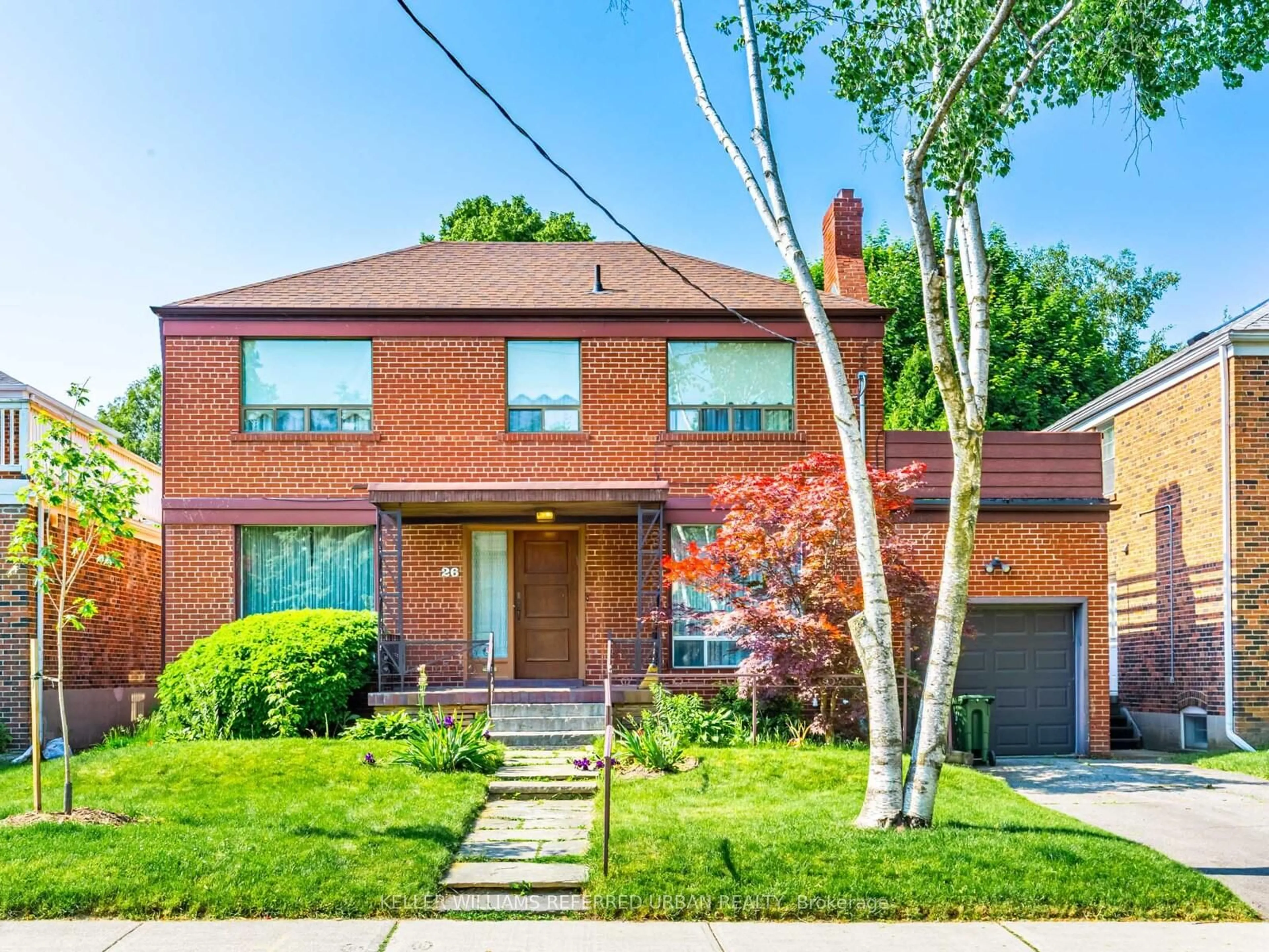 Home with brick exterior material, street for 26 Shelborne Ave, Toronto Ontario M5N 1Y7