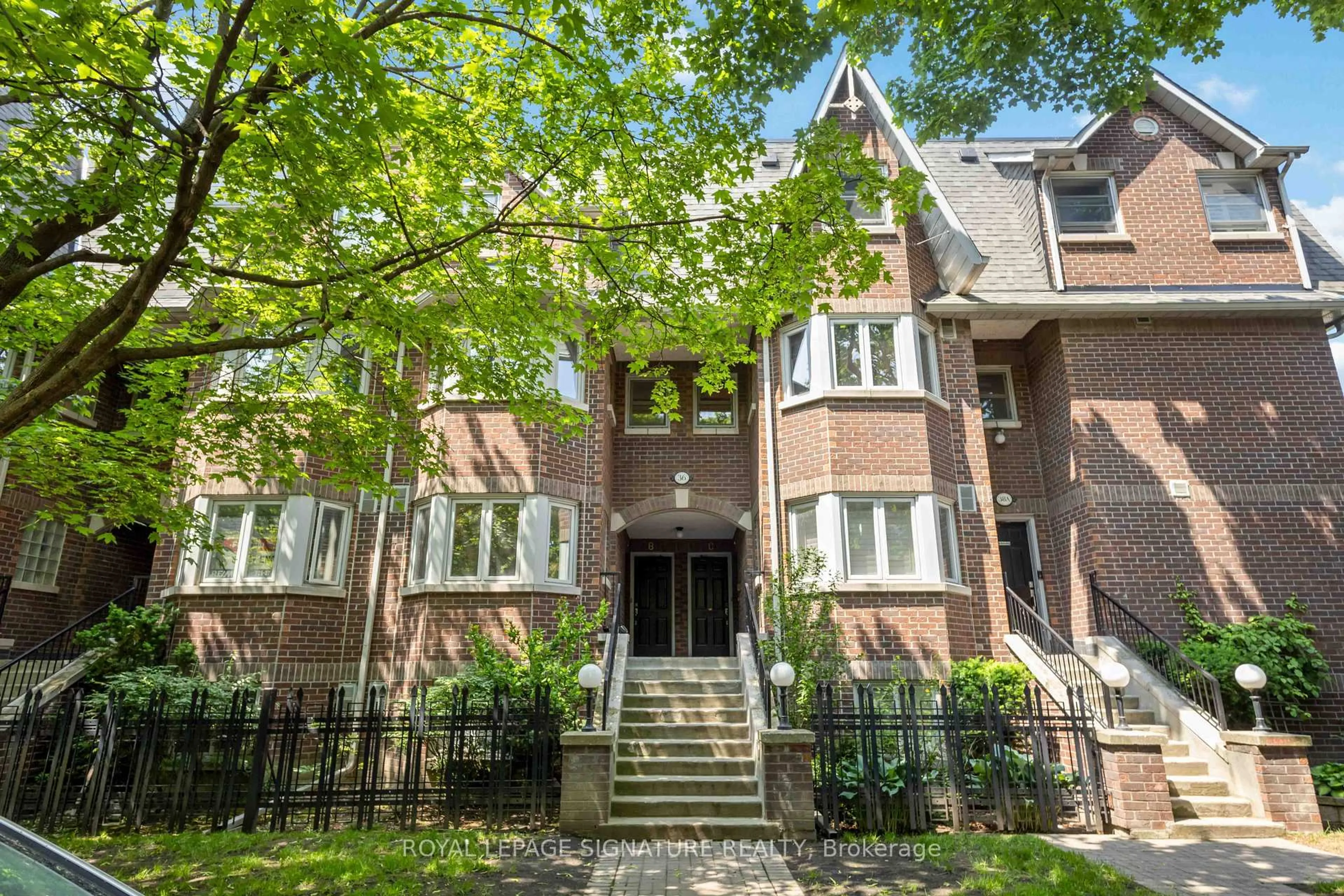 Home with brick exterior material, street for 36B Massey St, Toronto Ontario M6J 3T7