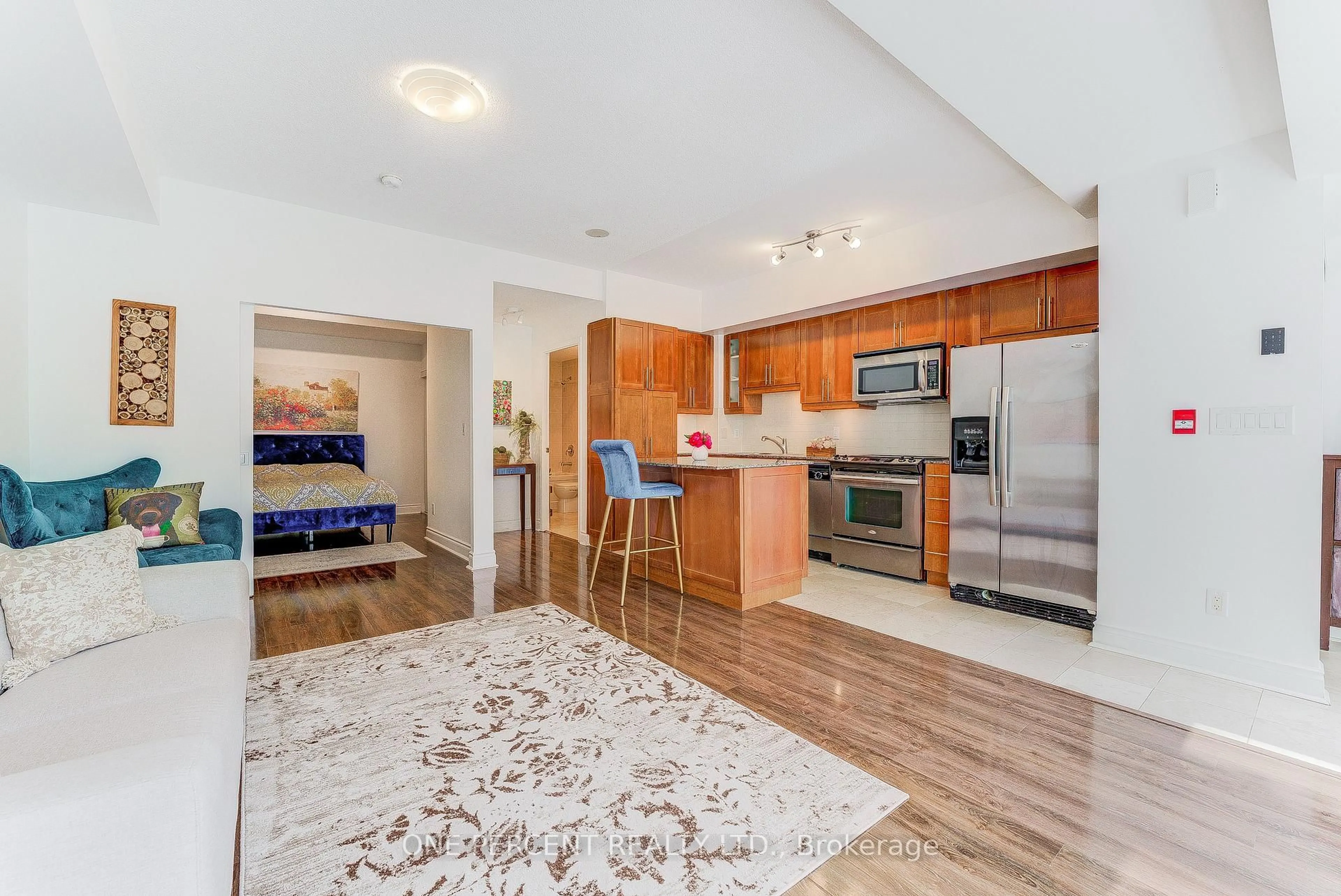 Open concept kitchen, unknown for 31 Olive Ave #114, Toronto Ontario M2N 4N4