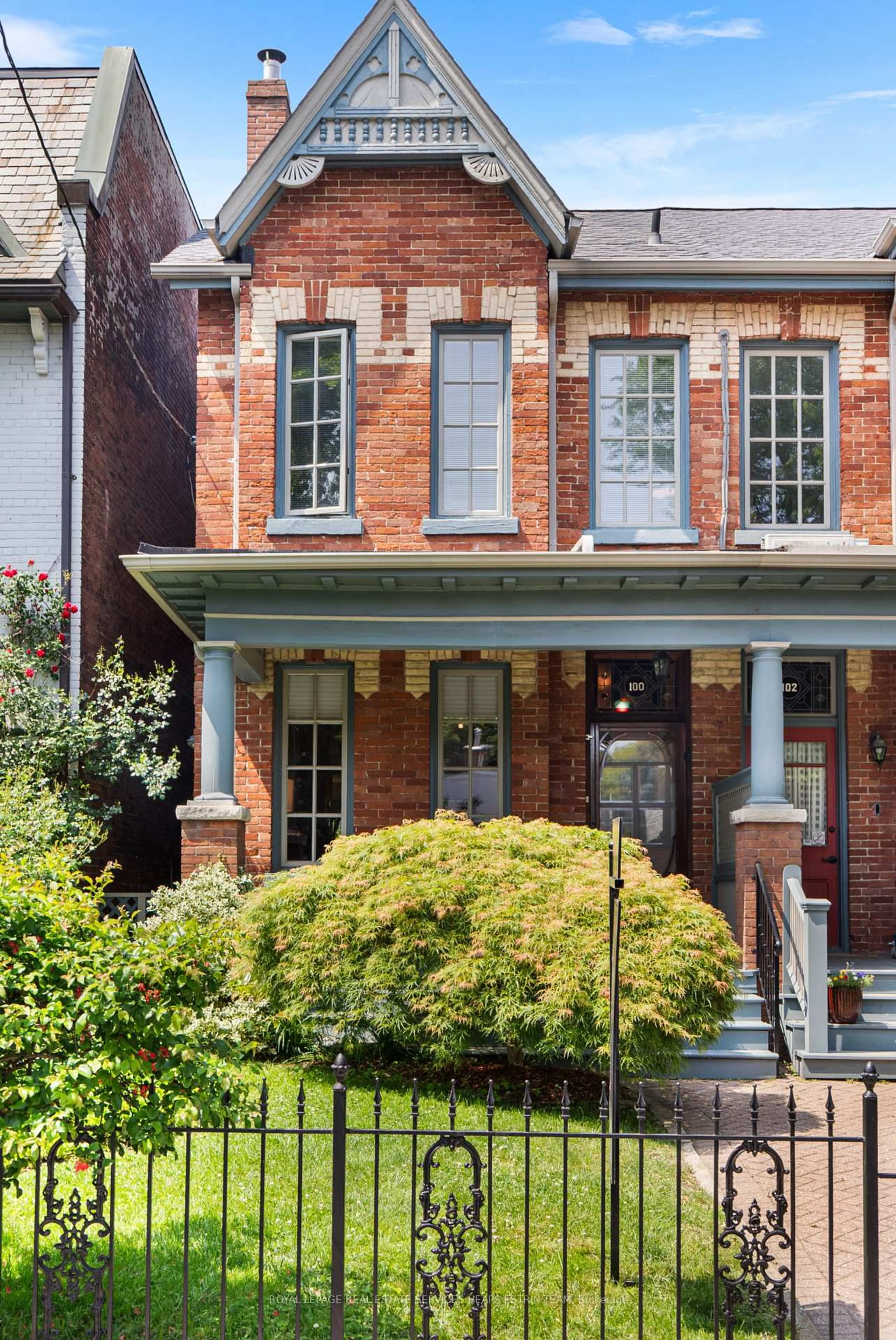 Home with brick exterior material, street for 100 Amelia St, Toronto Ontario M4X 1E4