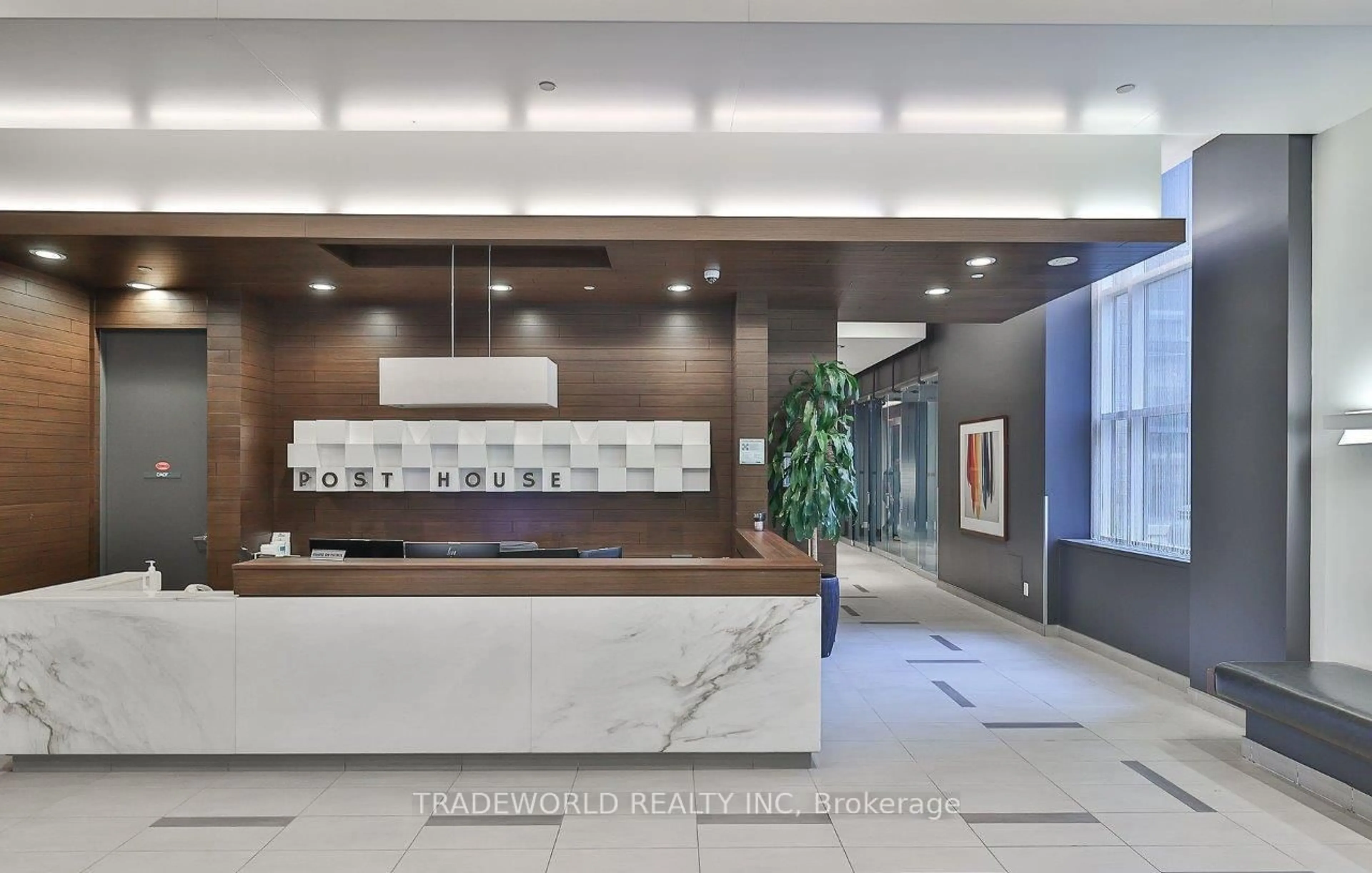 Lobby for 105 George St #601, Toronto Ontario M5A 0L4