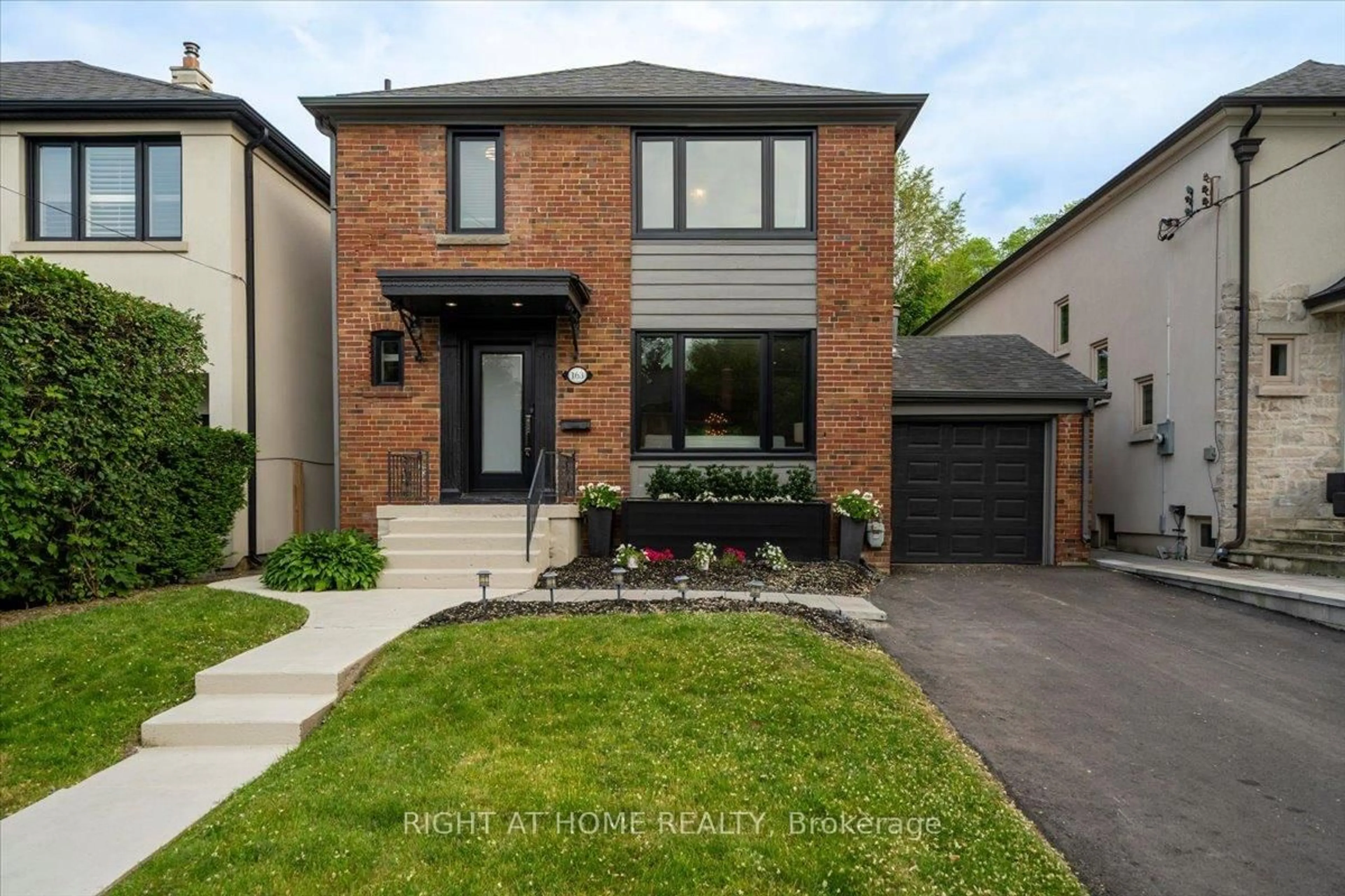 Home with brick exterior material, street for 163 Ava Rd, Toronto Ontario M6C 1W6