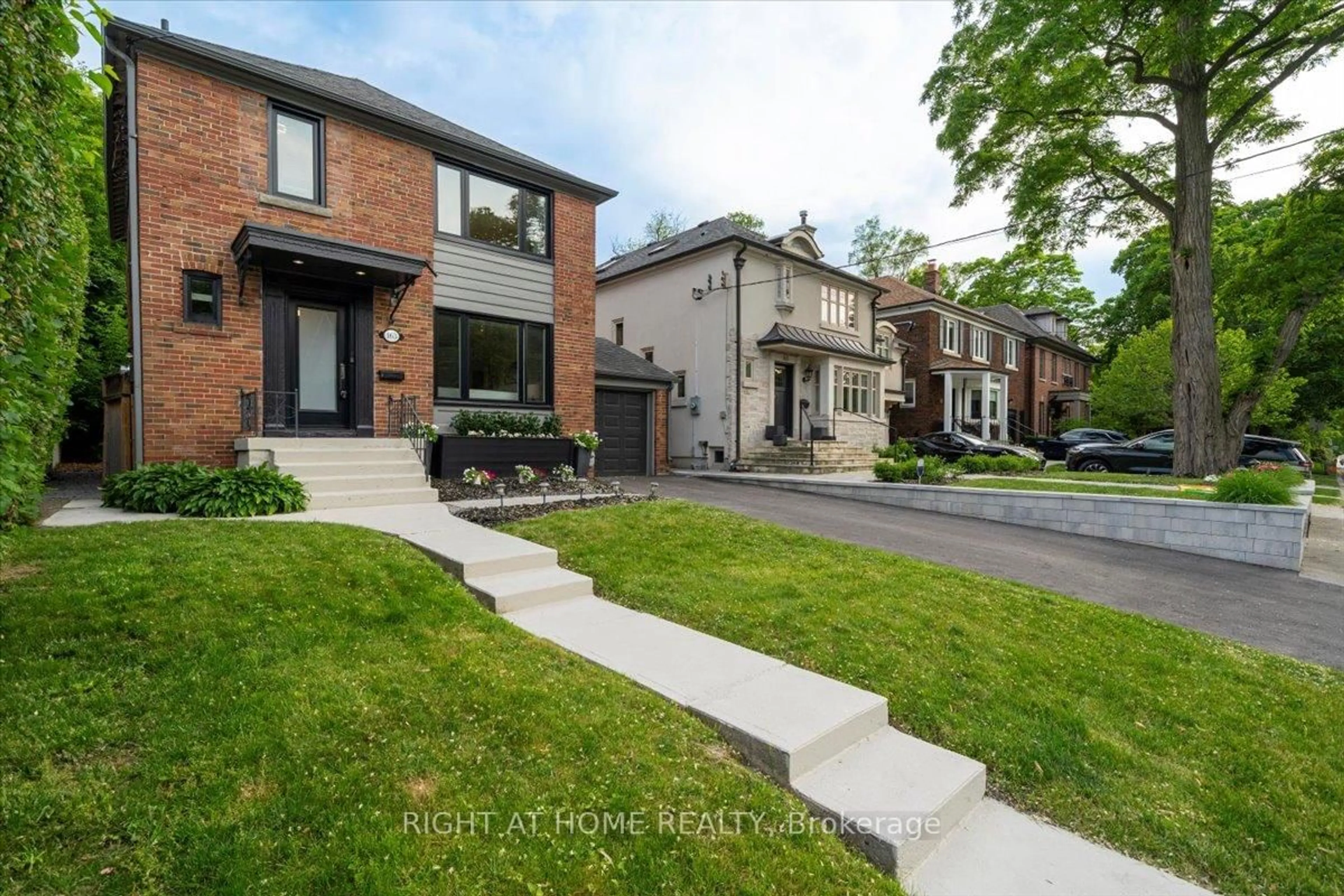 Home with brick exterior material, street for 163 Ava Rd, Toronto Ontario M6C 1W6
