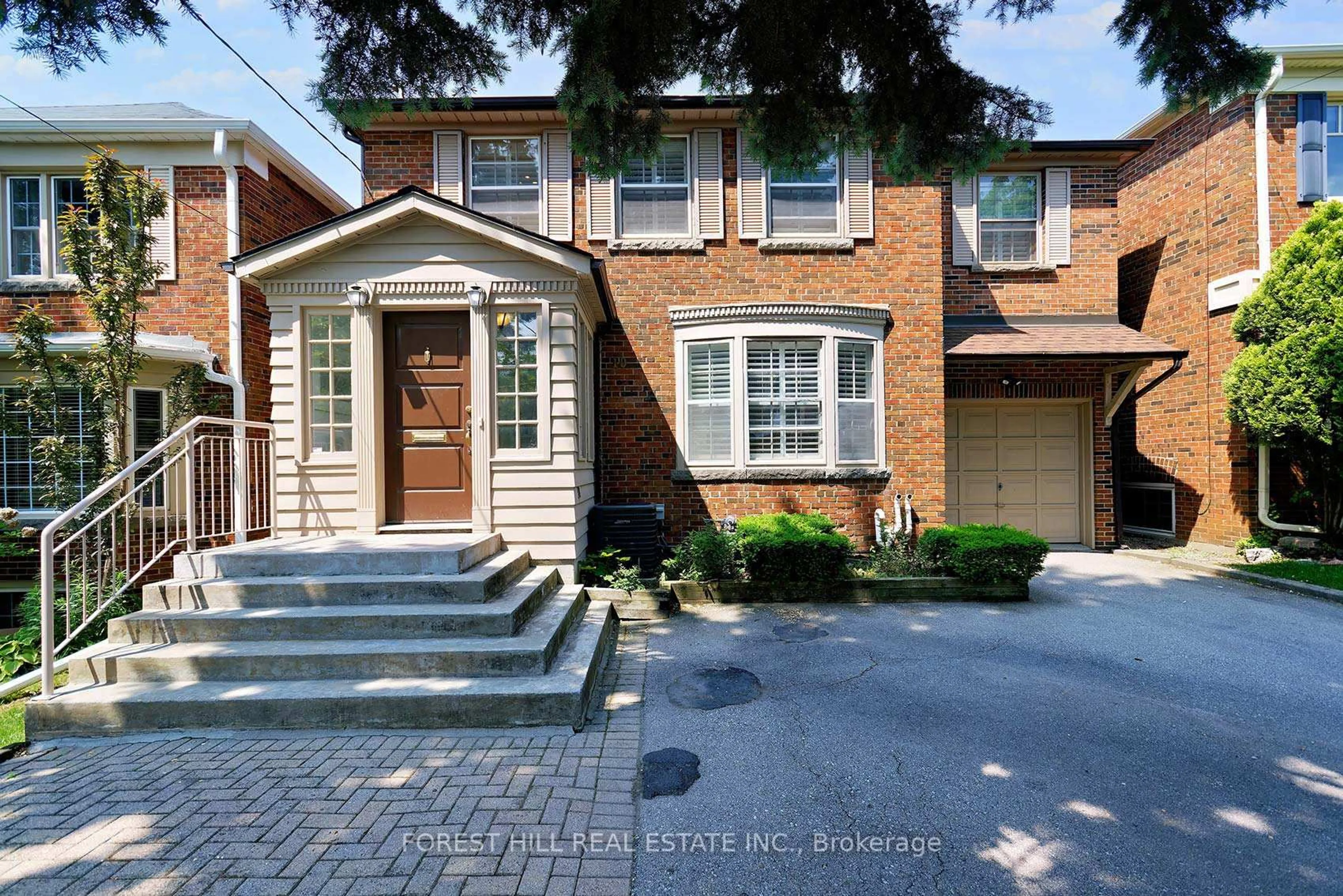 Home with brick exterior material, street for 10 Peveril Hill, Toronto Ontario M6C 3A8