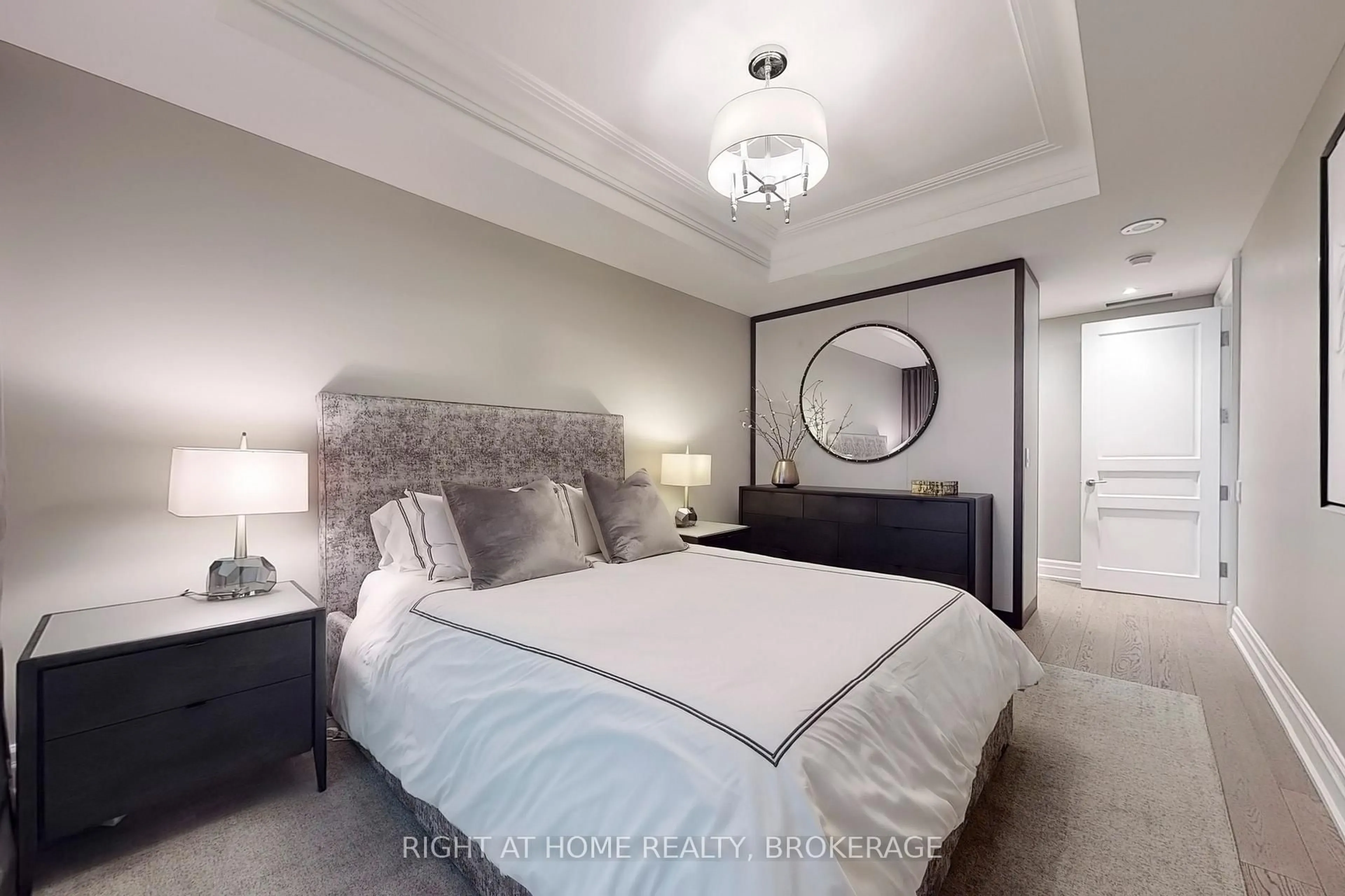 Bedroom with bed, unknown for 155 St Clair Ave #307, Toronto Ontario M4V 0A1