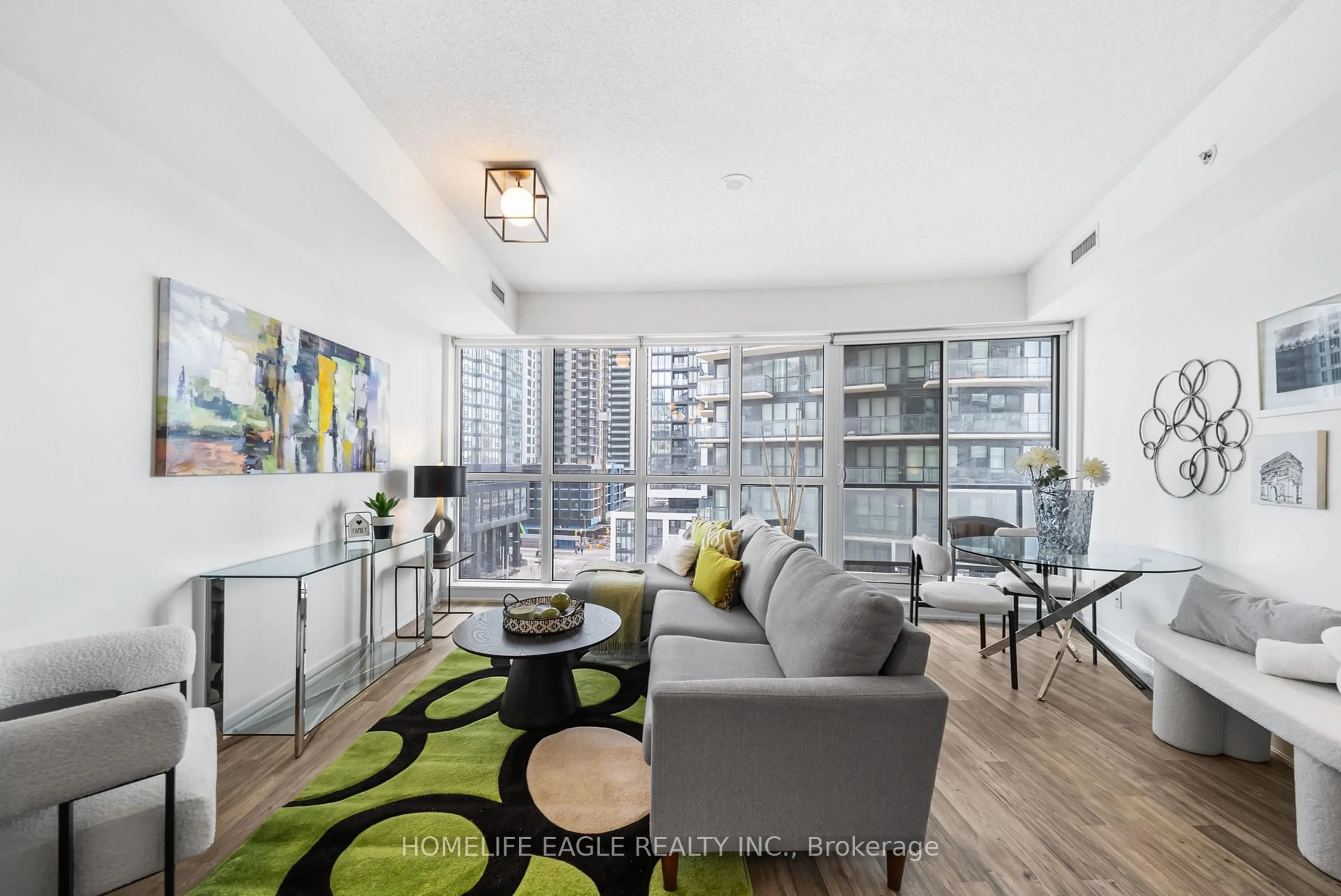 Living room with furniture, unknown for 51 East Liberty St #706, Toronto Ontario M6K 3P8