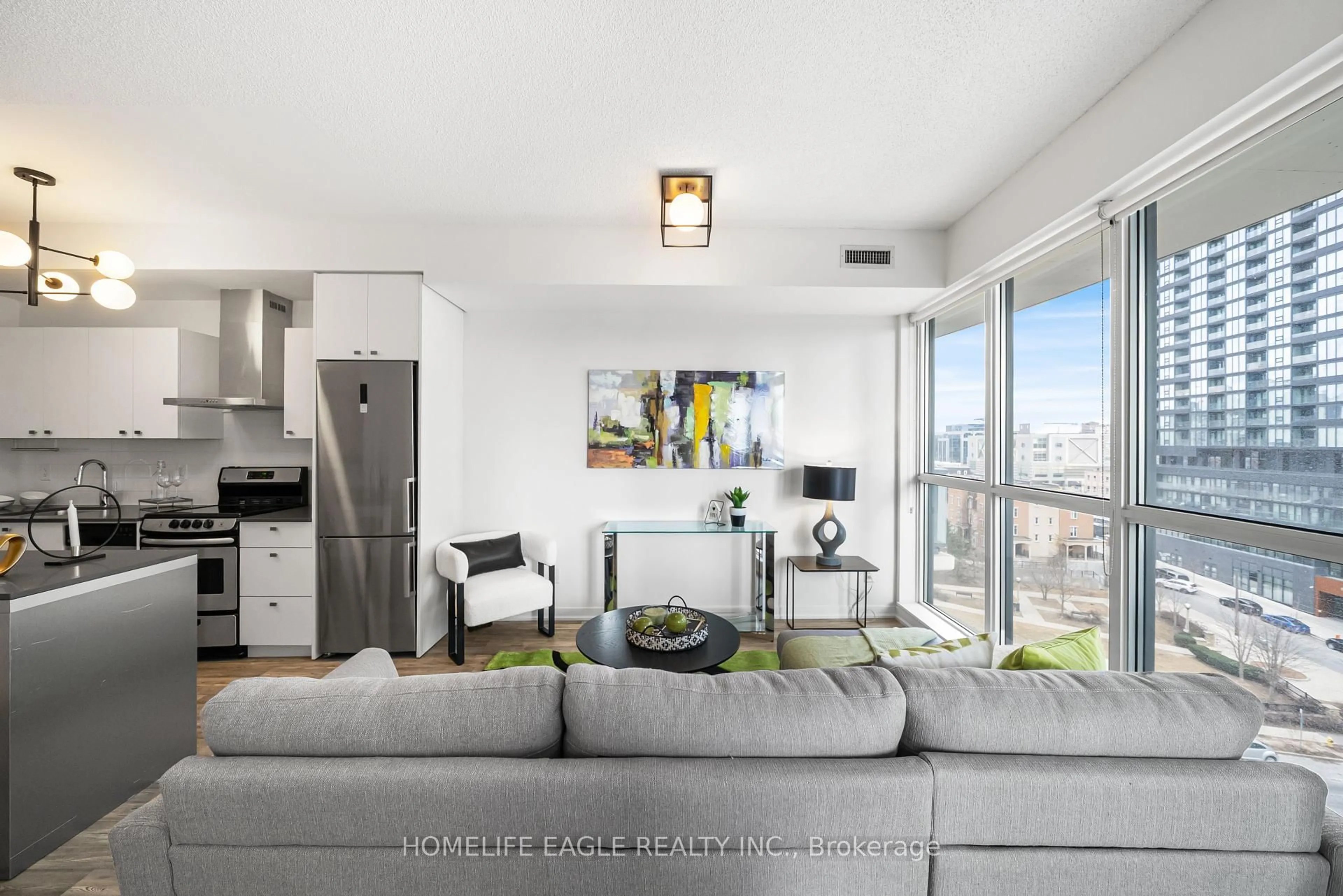 Living room with furniture, unknown for 51 East Liberty St #706, Toronto Ontario M6K 3P8