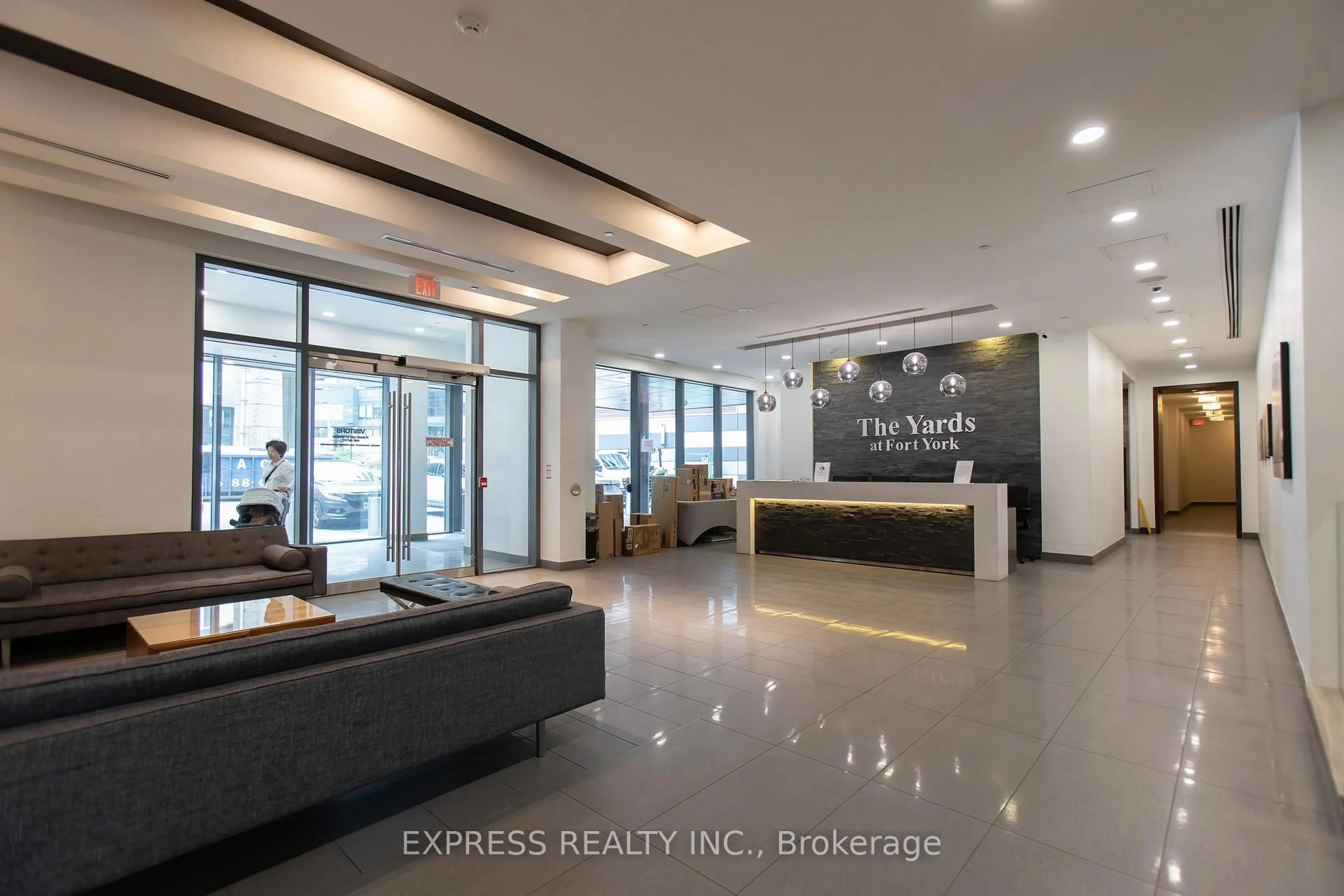 Lobby for 20 Bruyeres Mews #2312, Toronto Ontario M5V 0G8