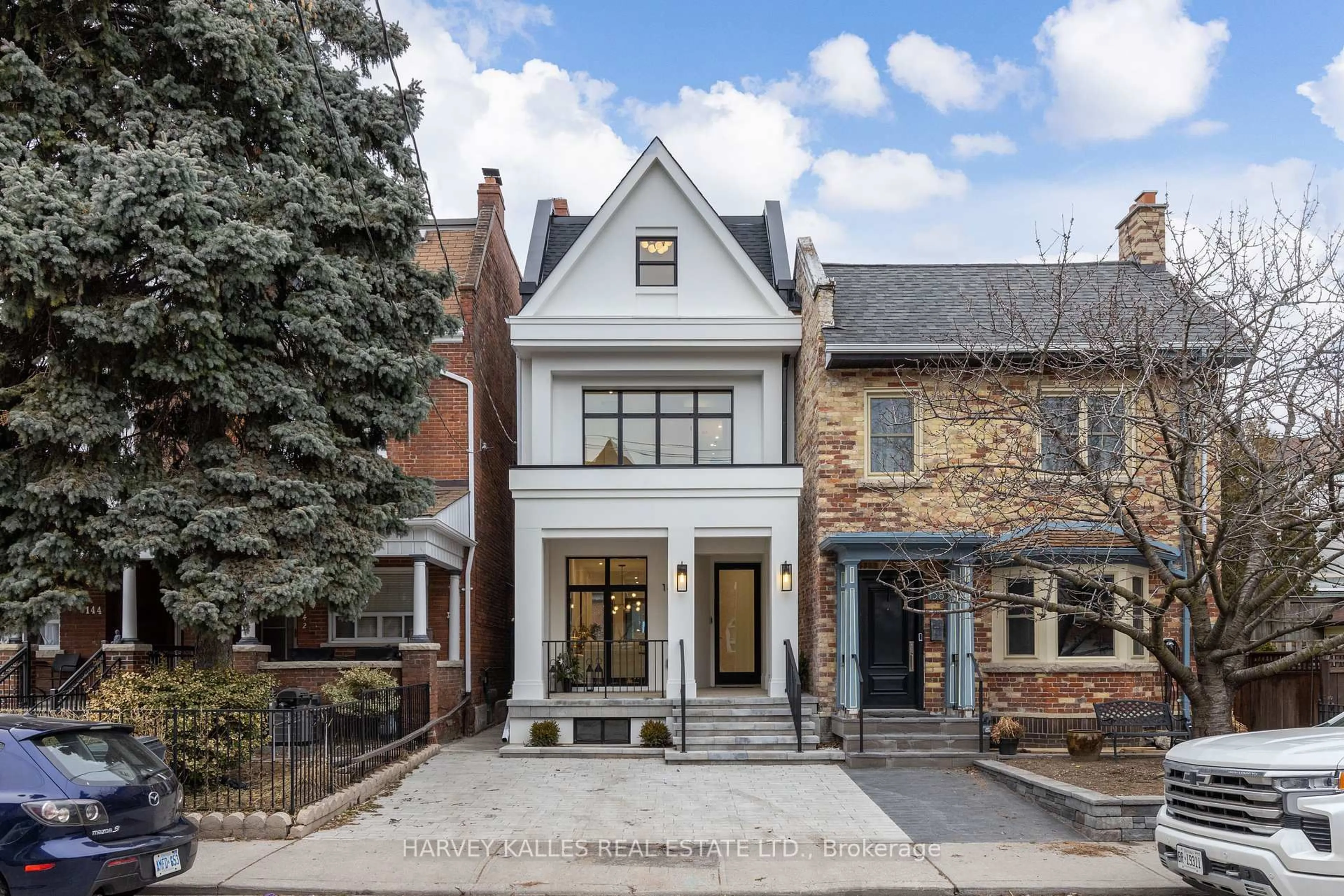 Home with brick exterior material, street for 140 Harrison St, Toronto Ontario M6J 2A4