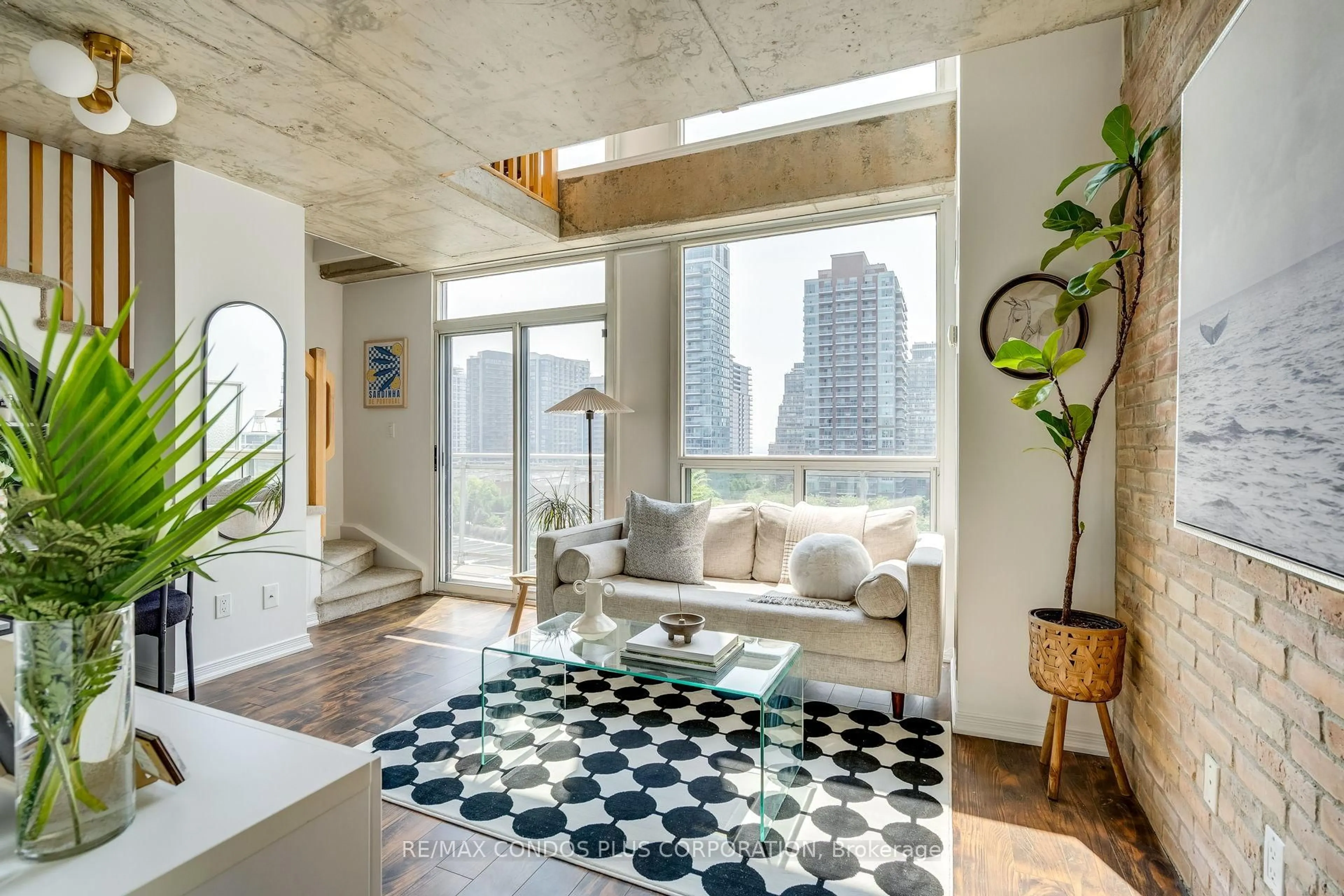 Living room with furniture, unknown for 1029 King St #1001, Toronto Ontario M6K 3M9