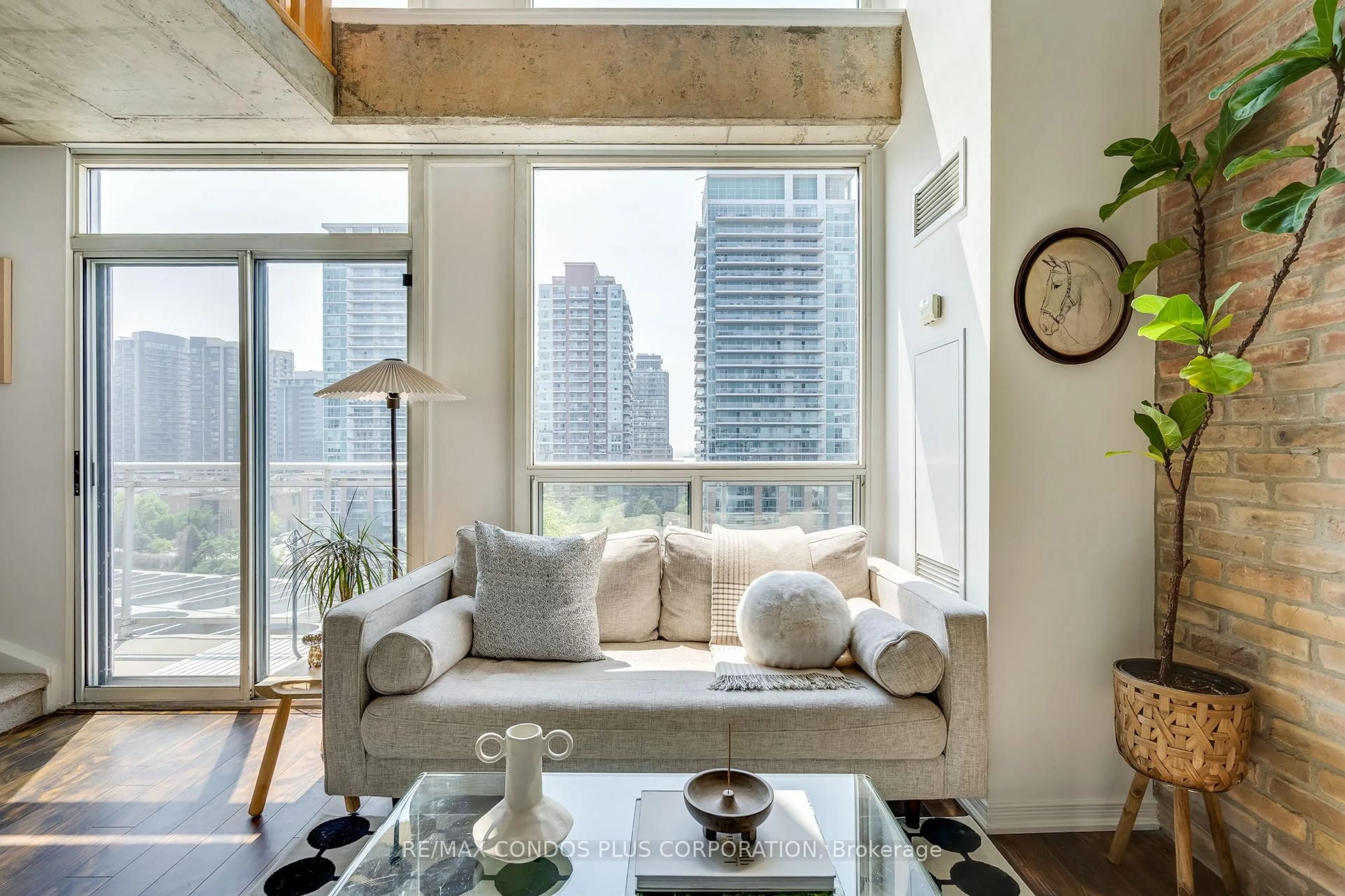 Living room with furniture, unknown for 1029 King St #1001, Toronto Ontario M6K 3M9