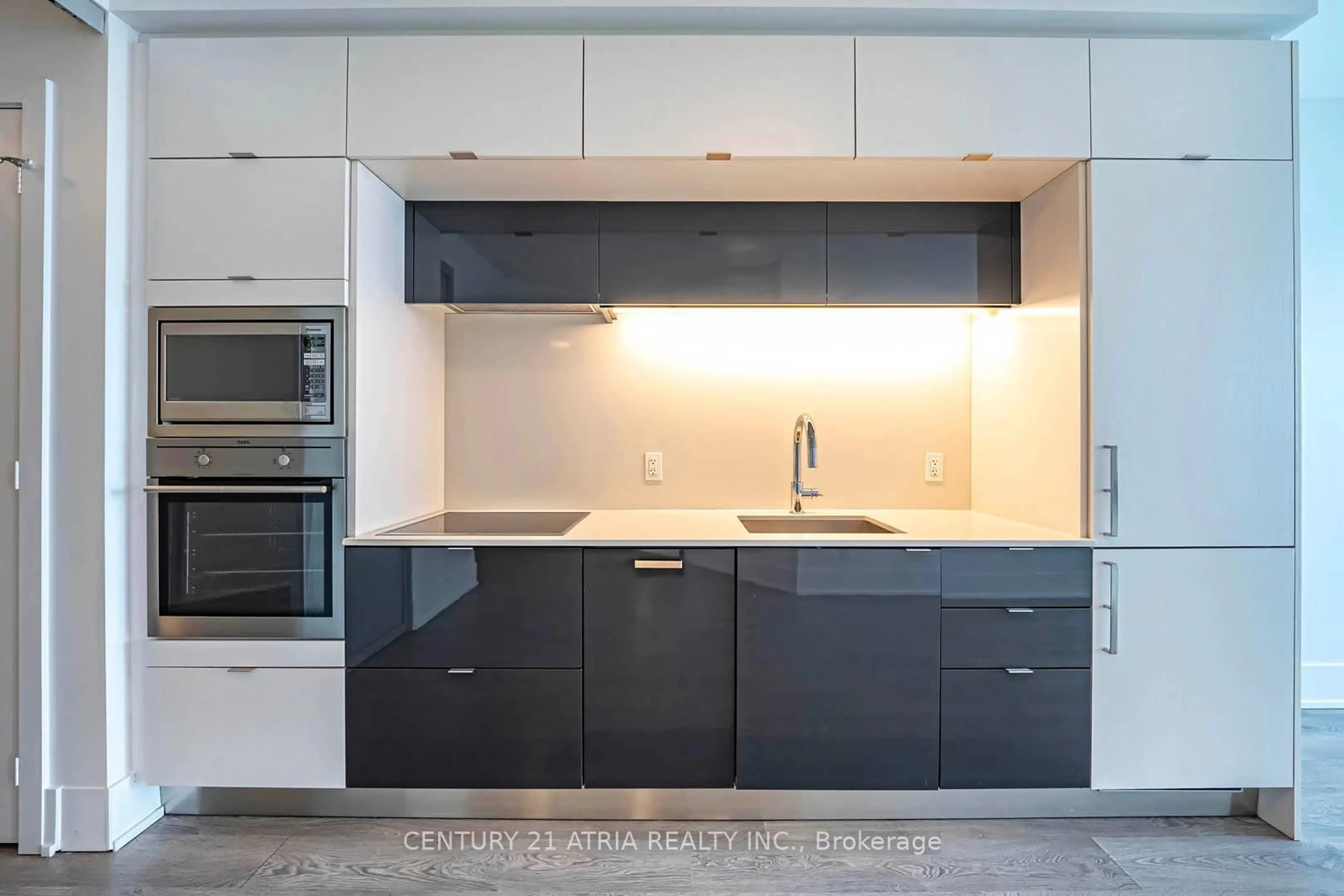Contemporary kitchen, unknown for 1 Edgewater Dr #505, Toronto Ontario M5A 0L1