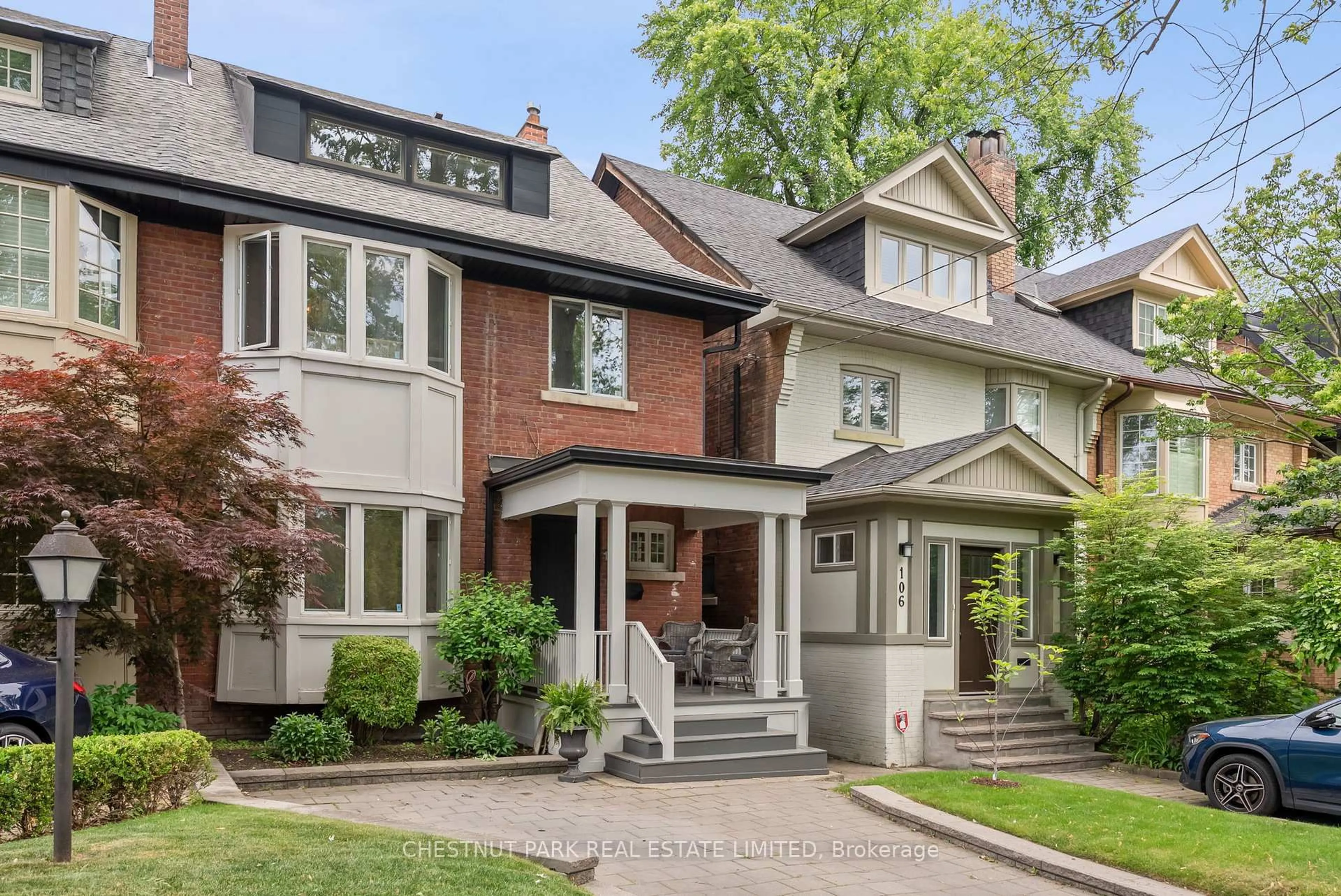 Home with brick exterior material, street for 110 Farnham Ave, Toronto Ontario M4V 1H4