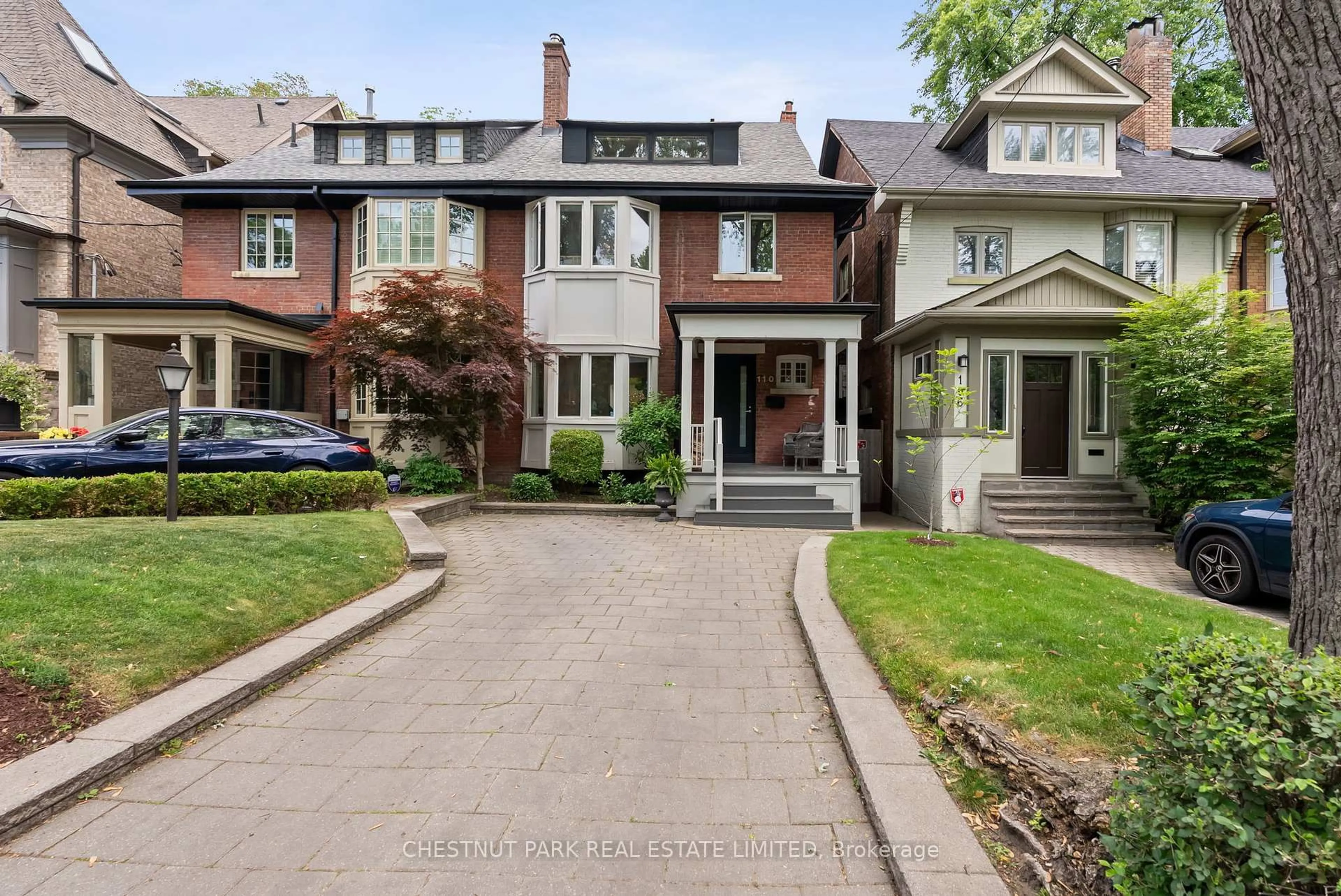 Home with brick exterior material, street for 110 Farnham Ave, Toronto Ontario M4V 1H4