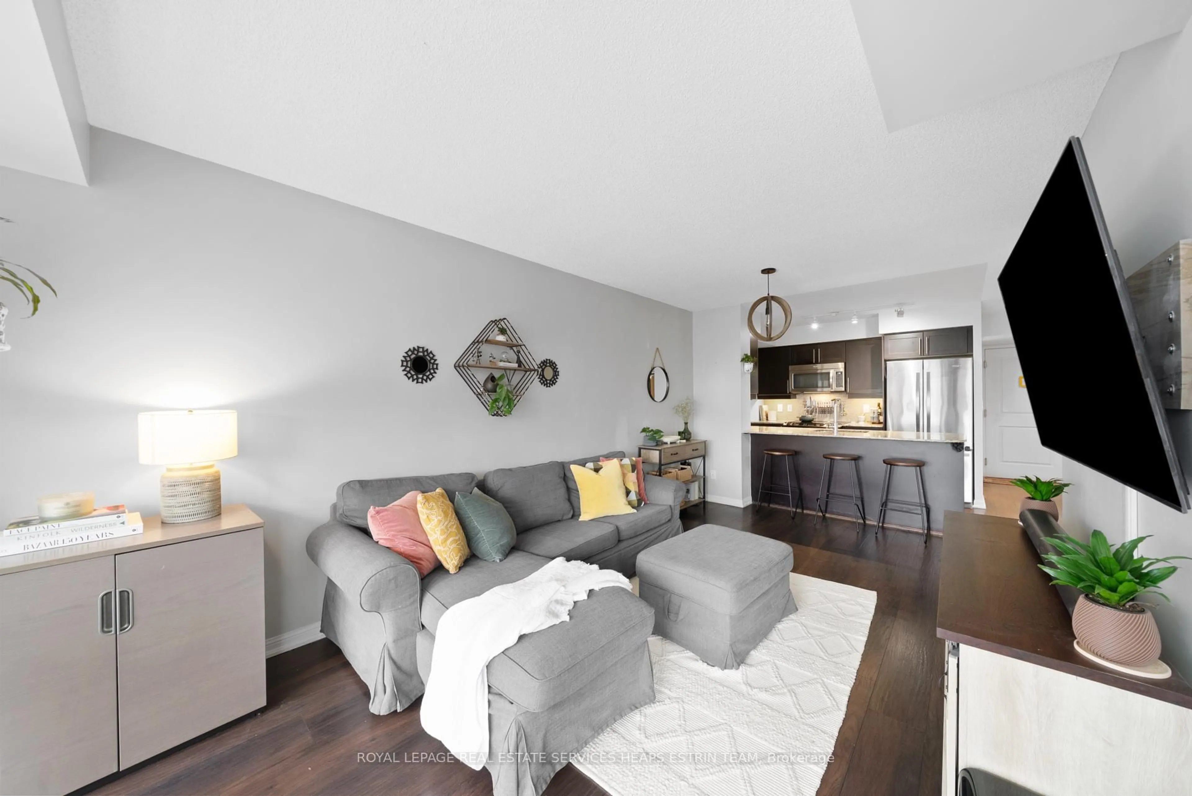 Living room with furniture, unknown for 35 Bastion St #825, Toronto Ontario M5V 0C2