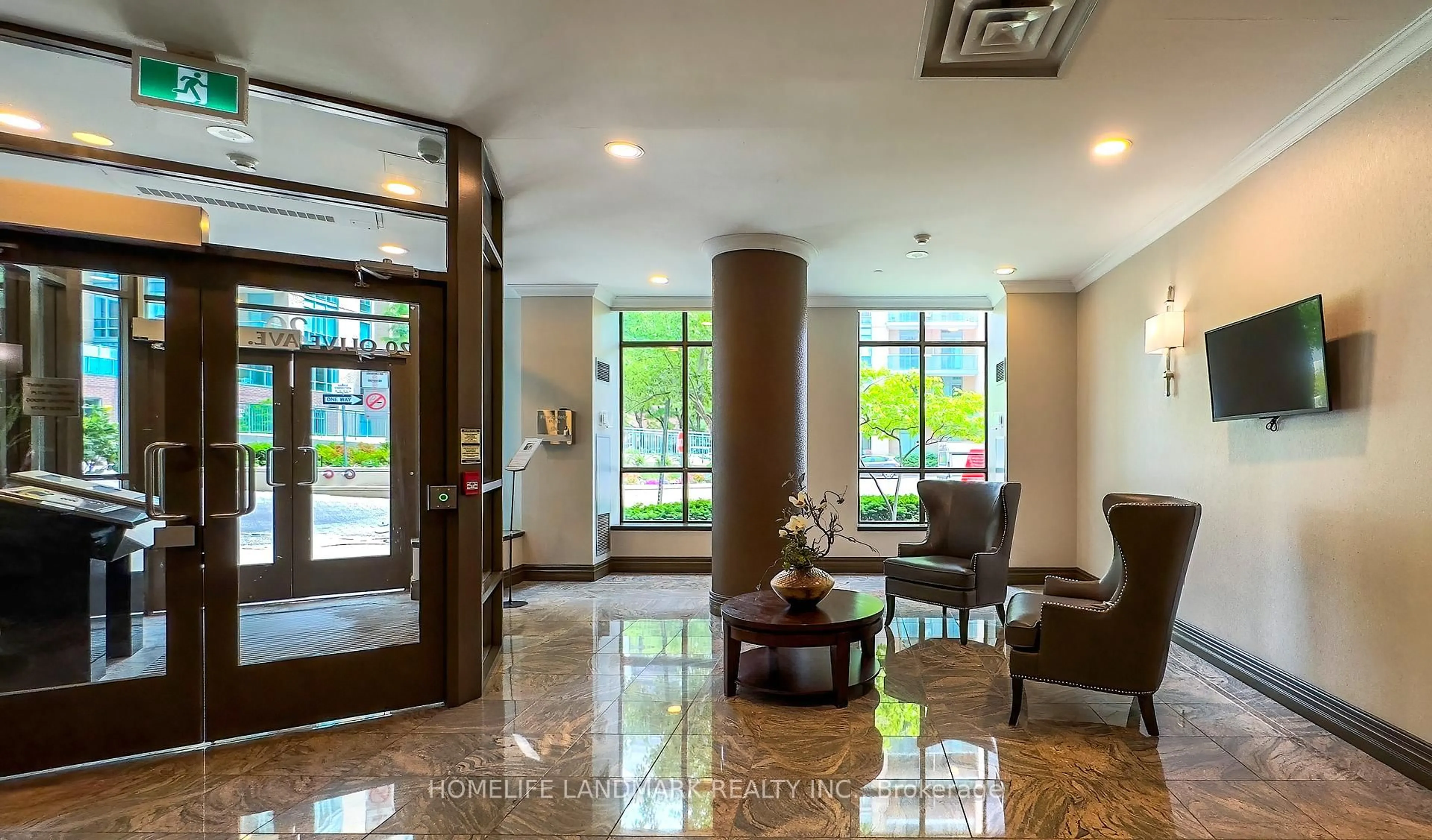 Lobby for 20 Olive Ave #512, Toronto Ontario M2N 7G5