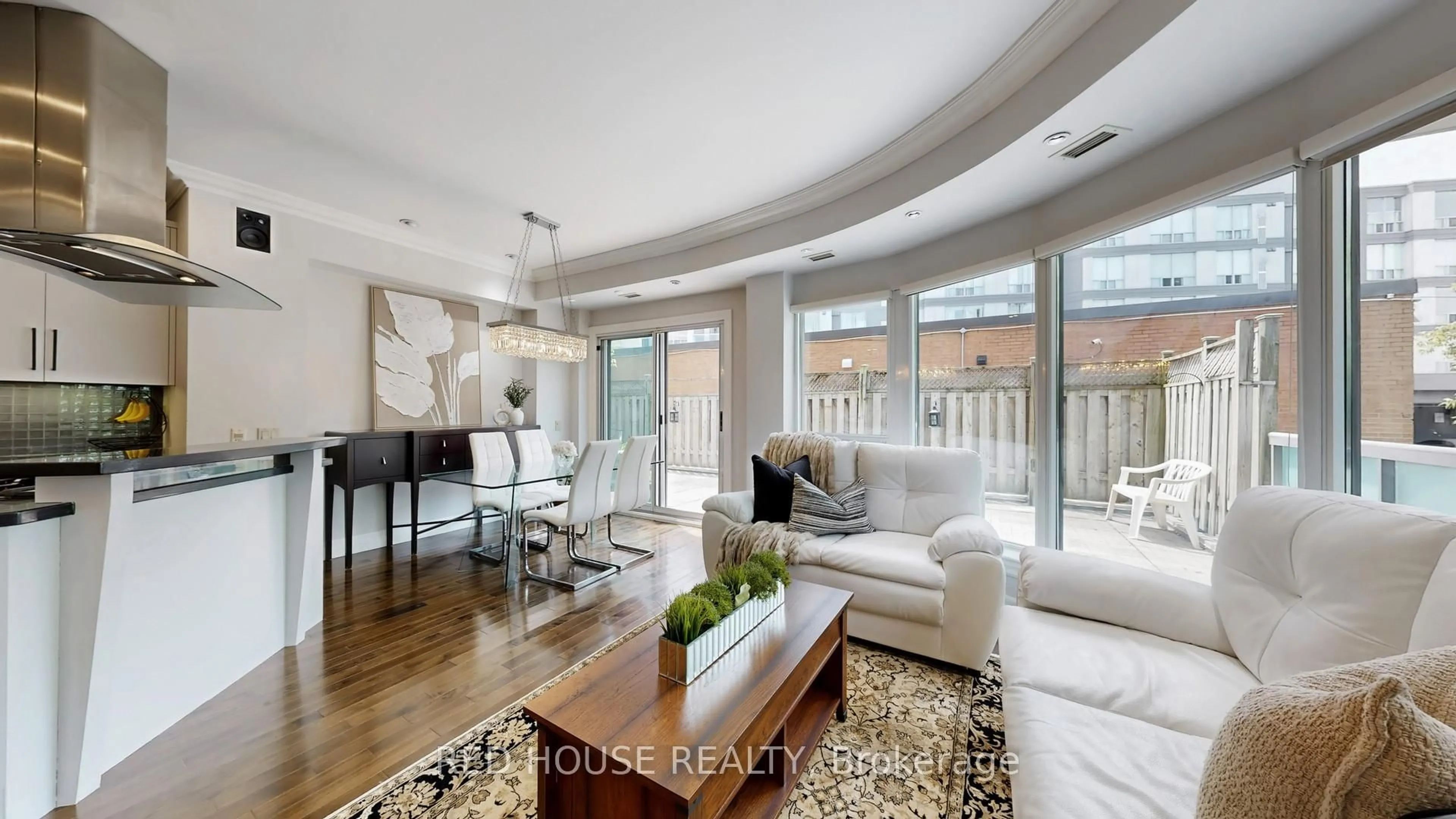 Living room with furniture, unknown for 890 Sheppard Ave #114, Toronto Ontario M3H 6B9