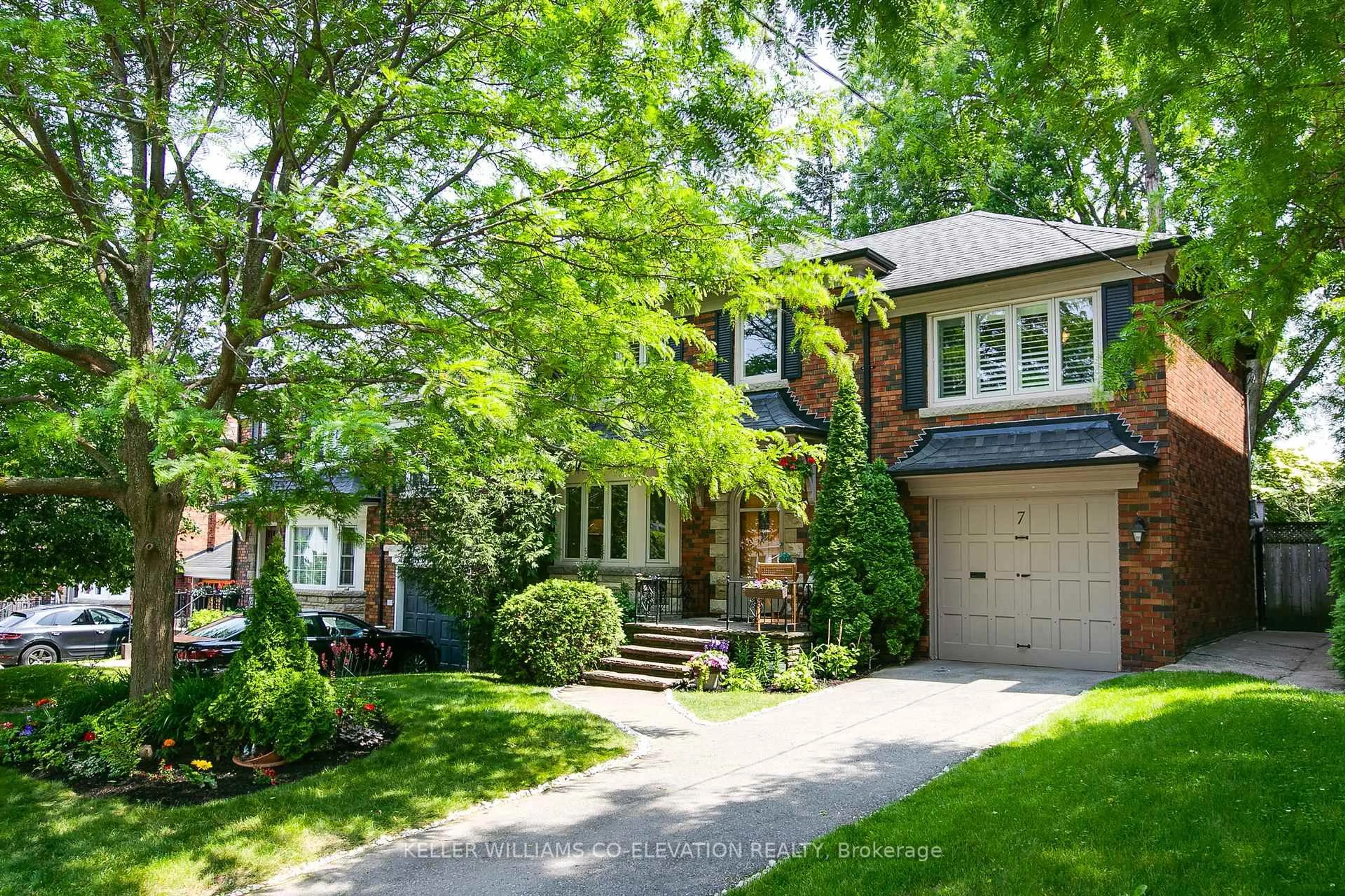 Home with brick exterior material, street for 7 Annesley Ave, Toronto Ontario M4G 2T5