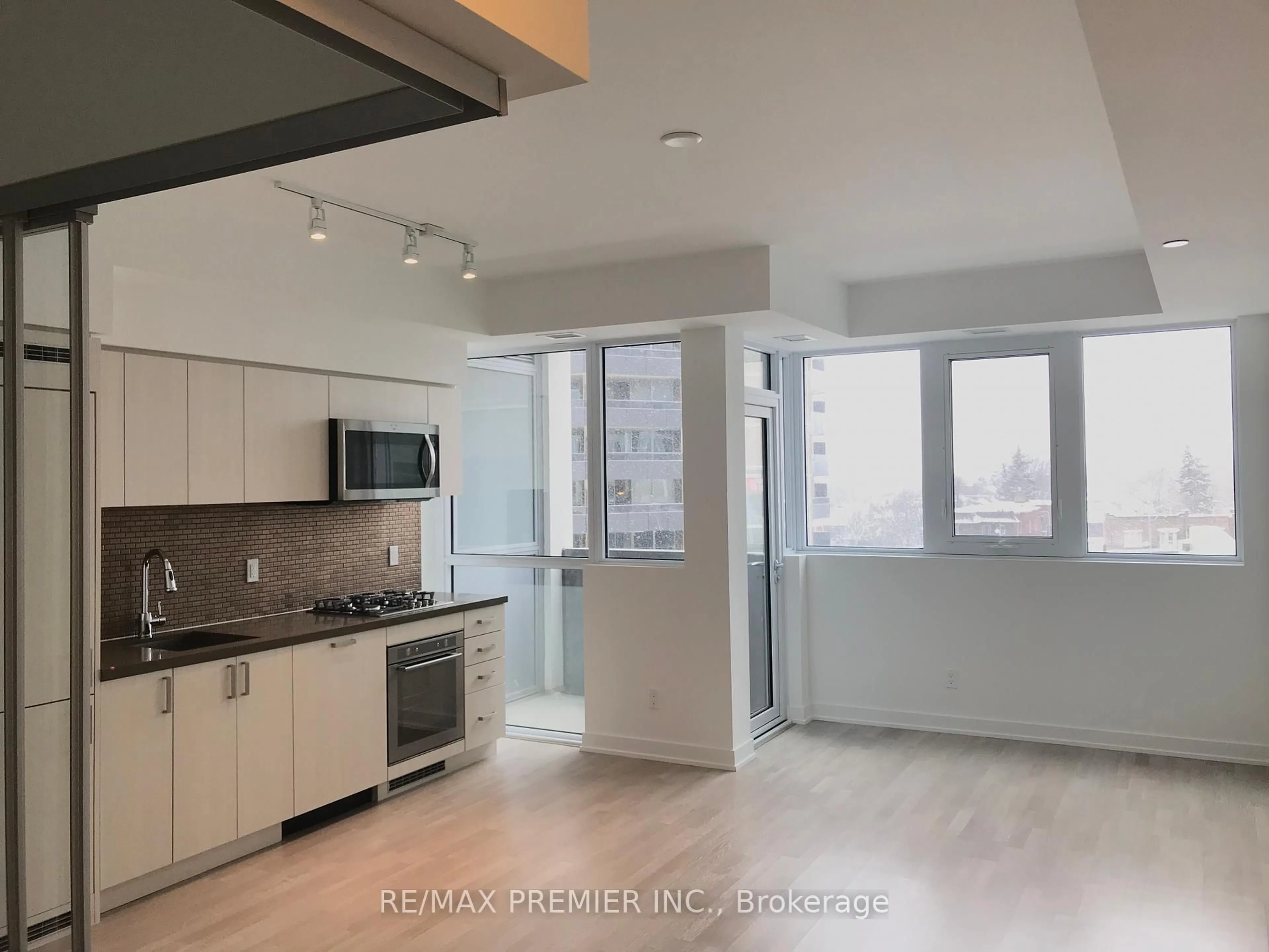 Open concept kitchen, unknown for 501 St Clair Ave #320, Toronto Ontario M5P 0A2