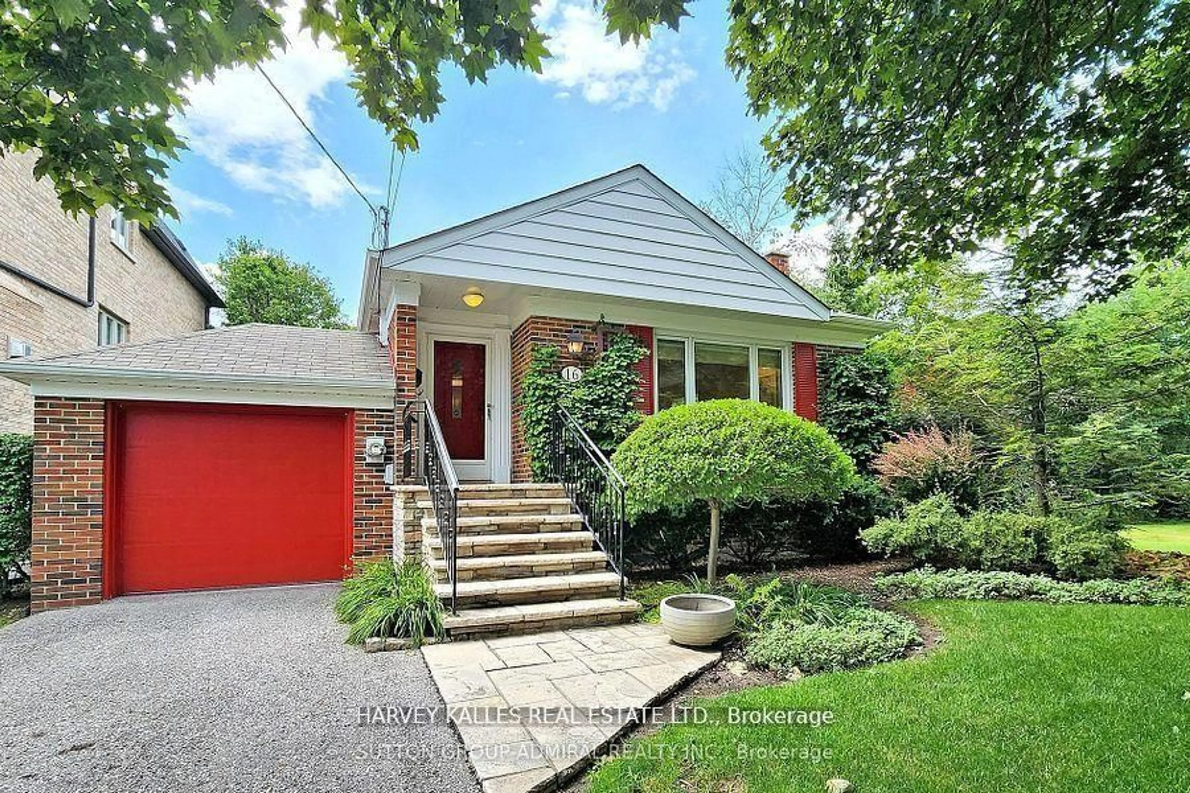 Home with brick exterior material, street for 16 Gwendolen Cres, Toronto Ontario M2N 2L7