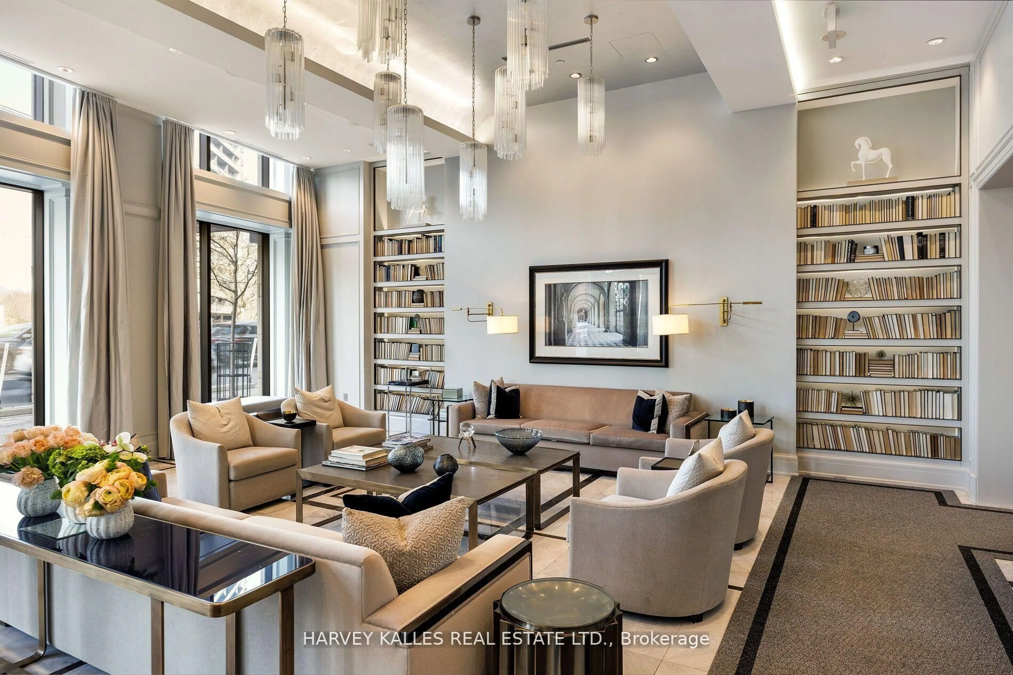 Living room with furniture, unknown for 181 Davenport Rd #PH1201, Toronto Ontario M5R 1J1